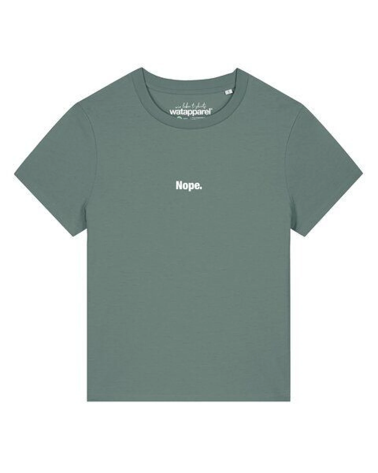 watapparel T-Shirt Frauen Nope – Ansicht 2