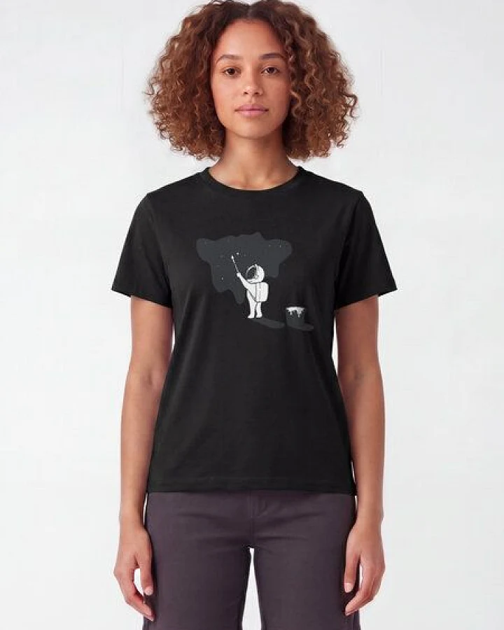 Produktseite: watapparel T-Shirt Frauen Painting space