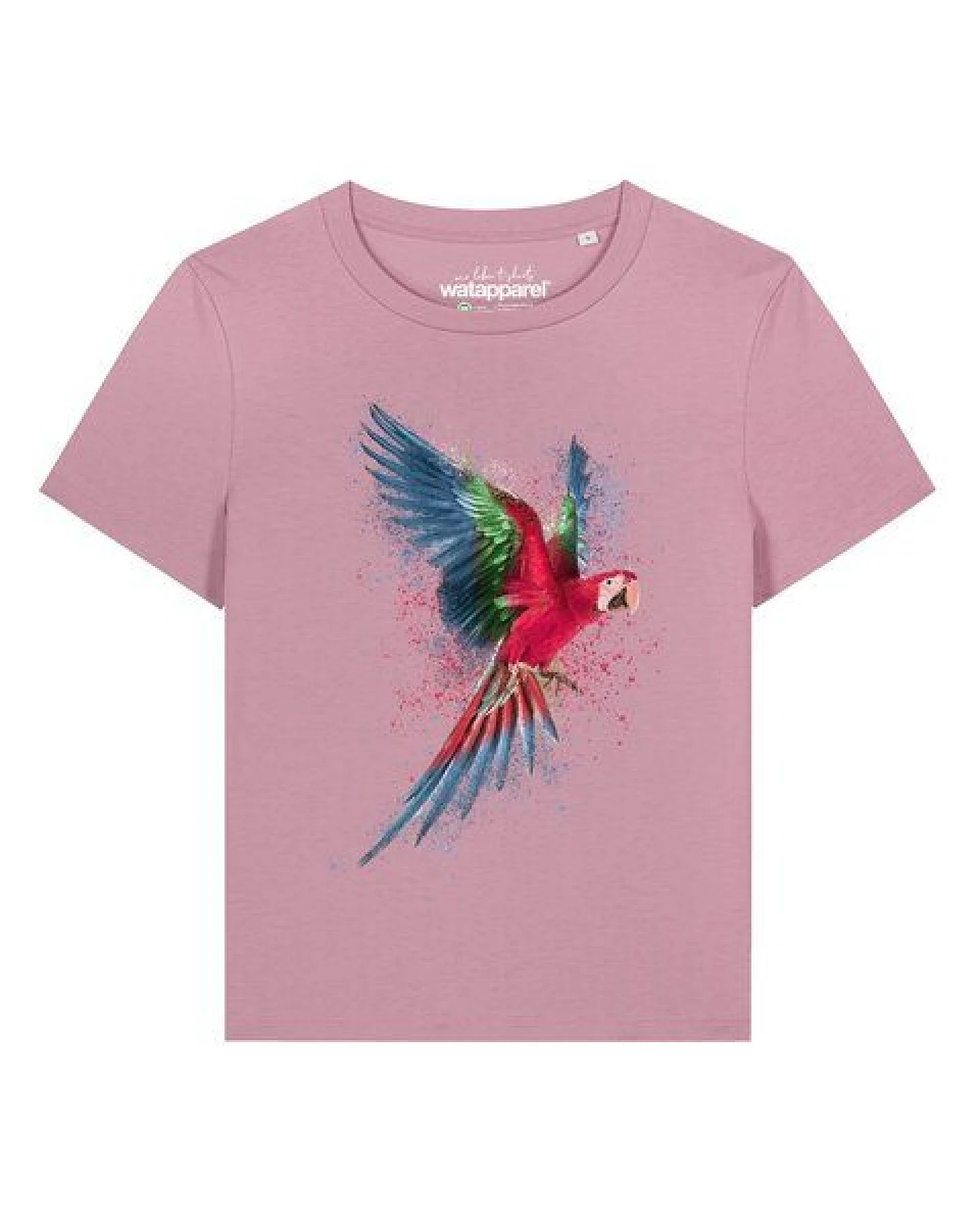 watapparel T-Shirt Frauen Papagei – Ansicht 2