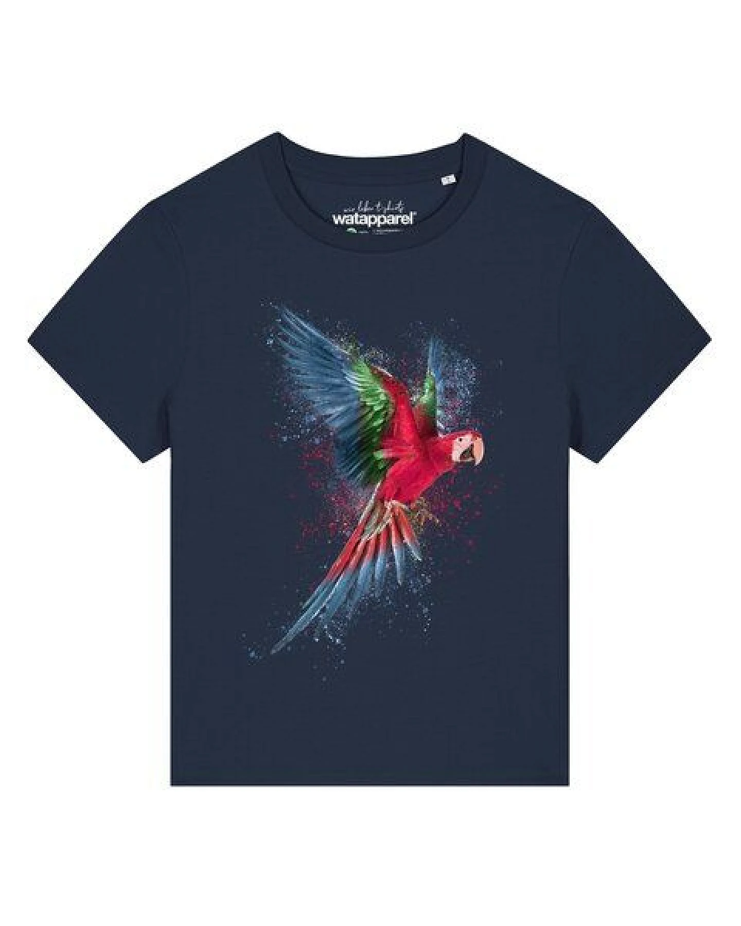 watapparel T-Shirt Frauen Papagei – Ansicht 2