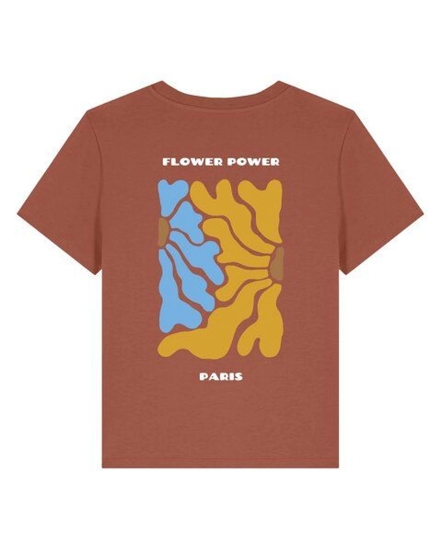 watapparel T-Shirt Frauen Paris Flora – Ansicht 4