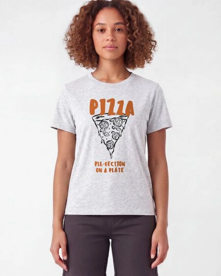 watapparel T-Shirt Frauen Pizza Perfection