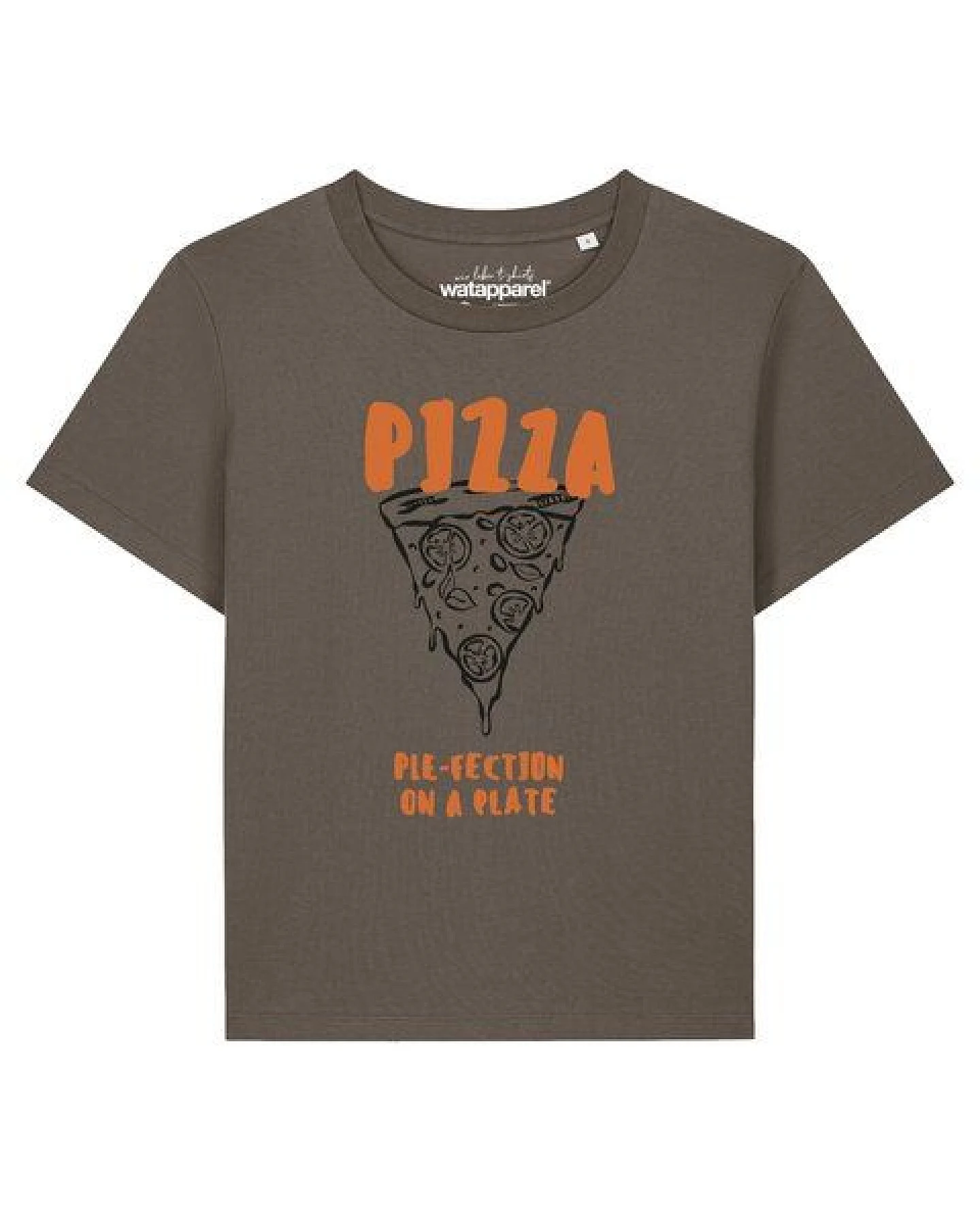 watapparel T-Shirt Frauen Pizza Perfection – Ansicht 2