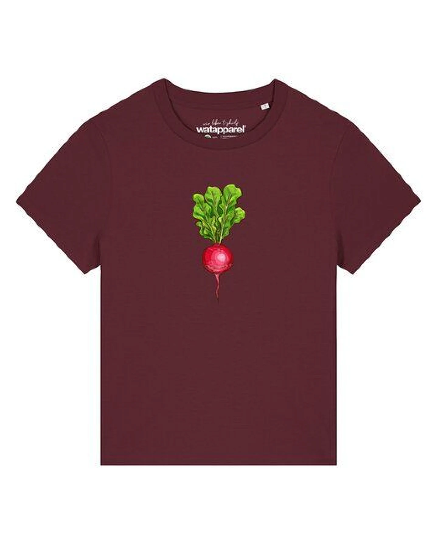 watapparel T-Shirt Frauen Radieschen – Ansicht 2