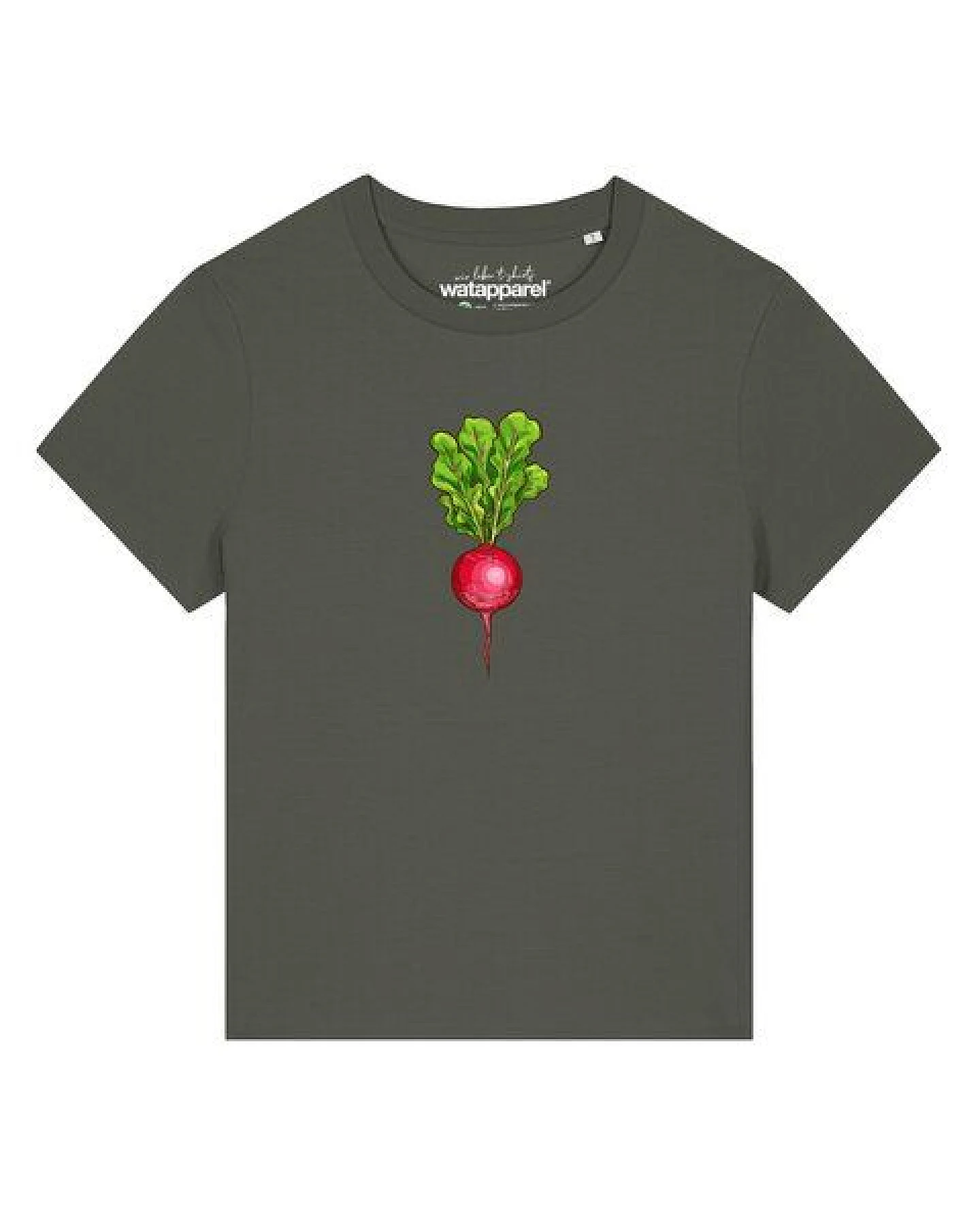 watapparel T-Shirt Frauen Radieschen – Ansicht 2
