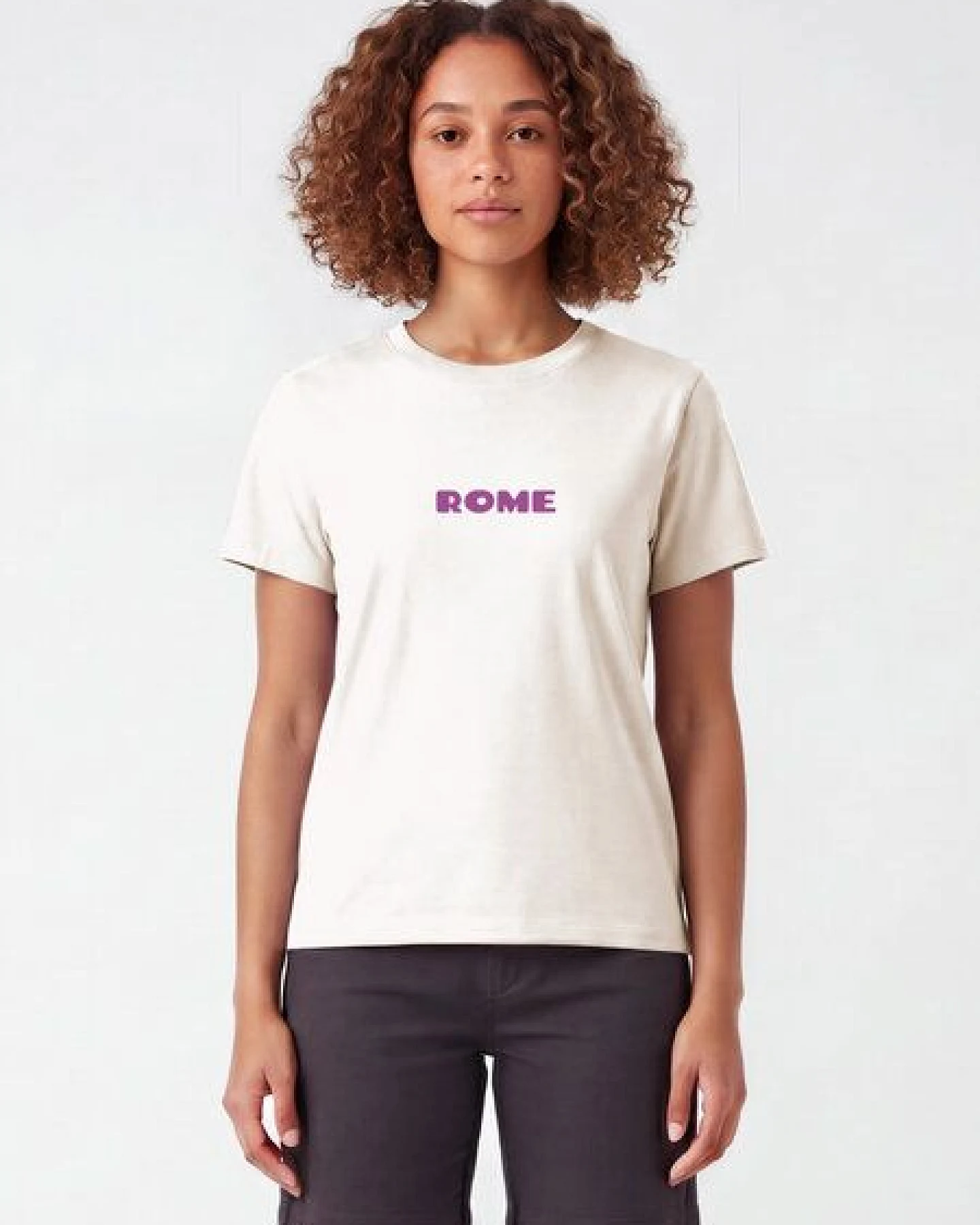watapparel T-Shirt Frauen Rome Flora – Ansicht 2