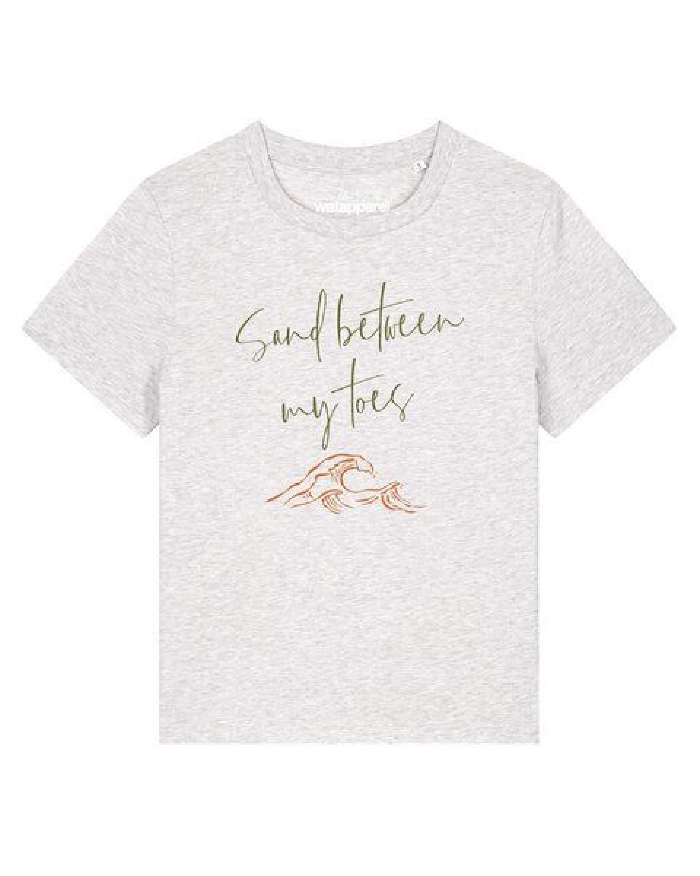 watapparel T-Shirt Frauen Sand between my toes – Ansicht 2