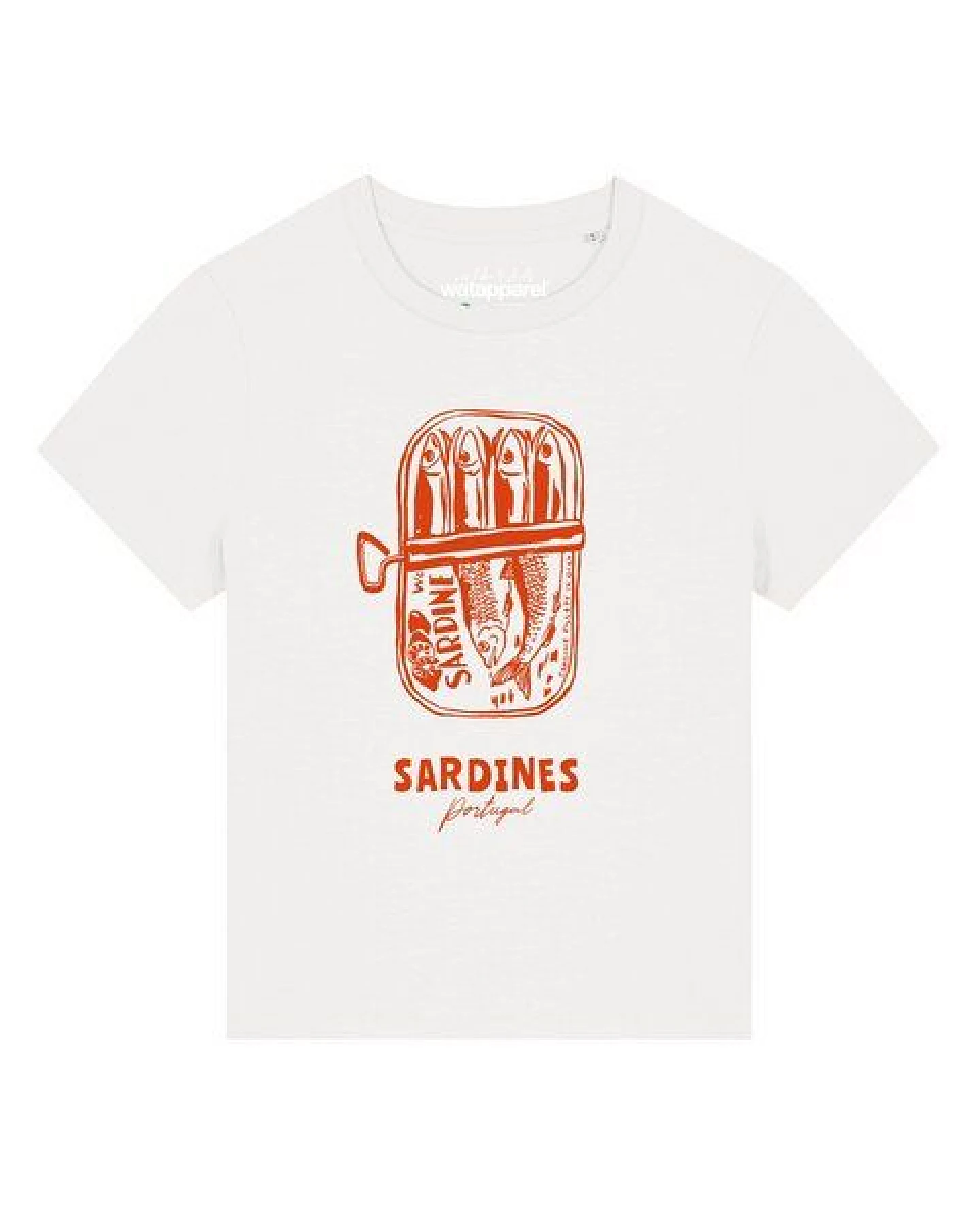 watapparel T-Shirt Frauen Sardines Portugal – Ansicht 2