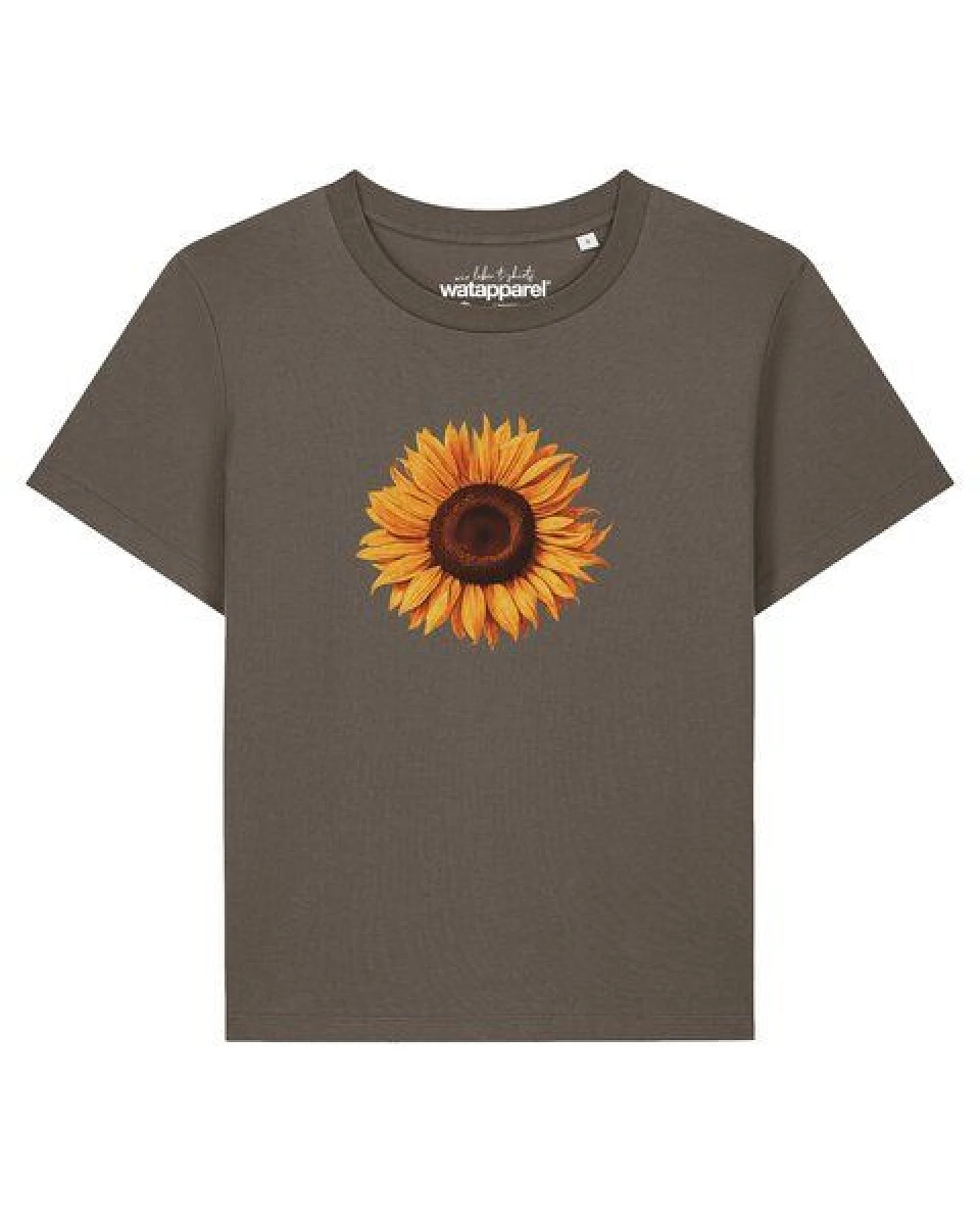 watapparel T-Shirt Frauen Sonnenblume – Ansicht 2