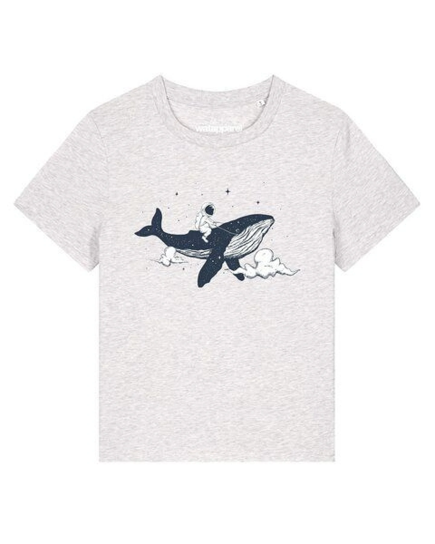 watapparel T-Shirt Frauen Spacewhale – Ansicht 2