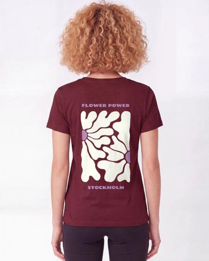 Produktseite: watapparel T-Shirt Frauen Stockholm Flora