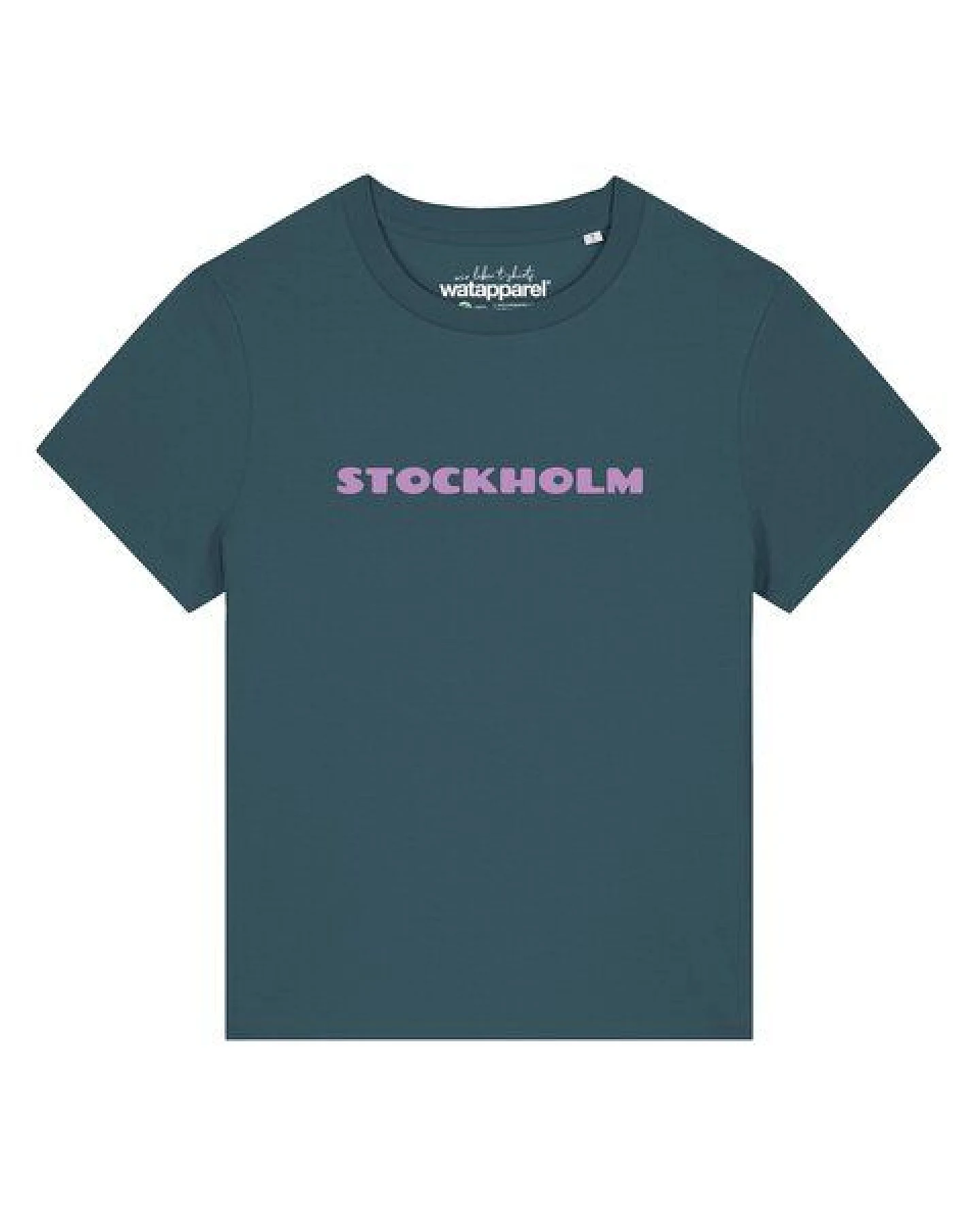 watapparel T-Shirt Frauen Stockholm Flora – Ansicht 3