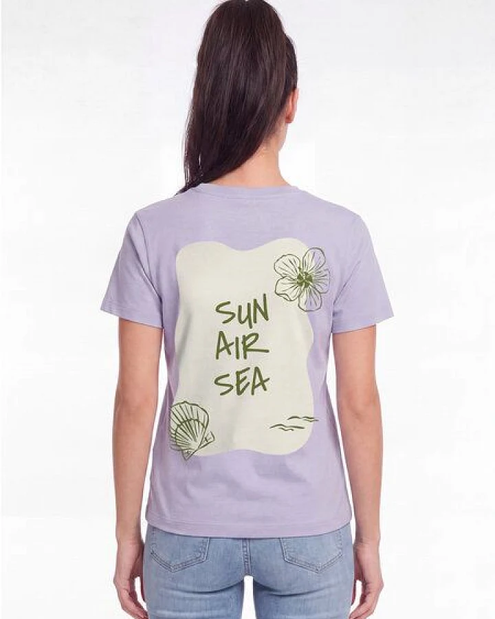 watapparel T-Shirt Frauen Sun Air Sea