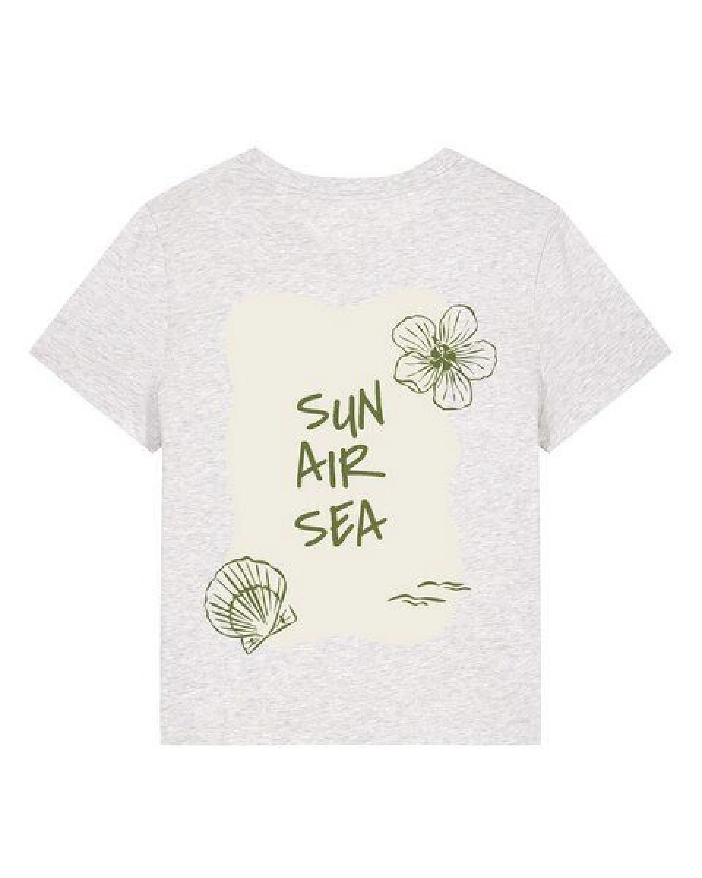 watapparel T-Shirt Frauen Sun Air Sea – Ansicht 4