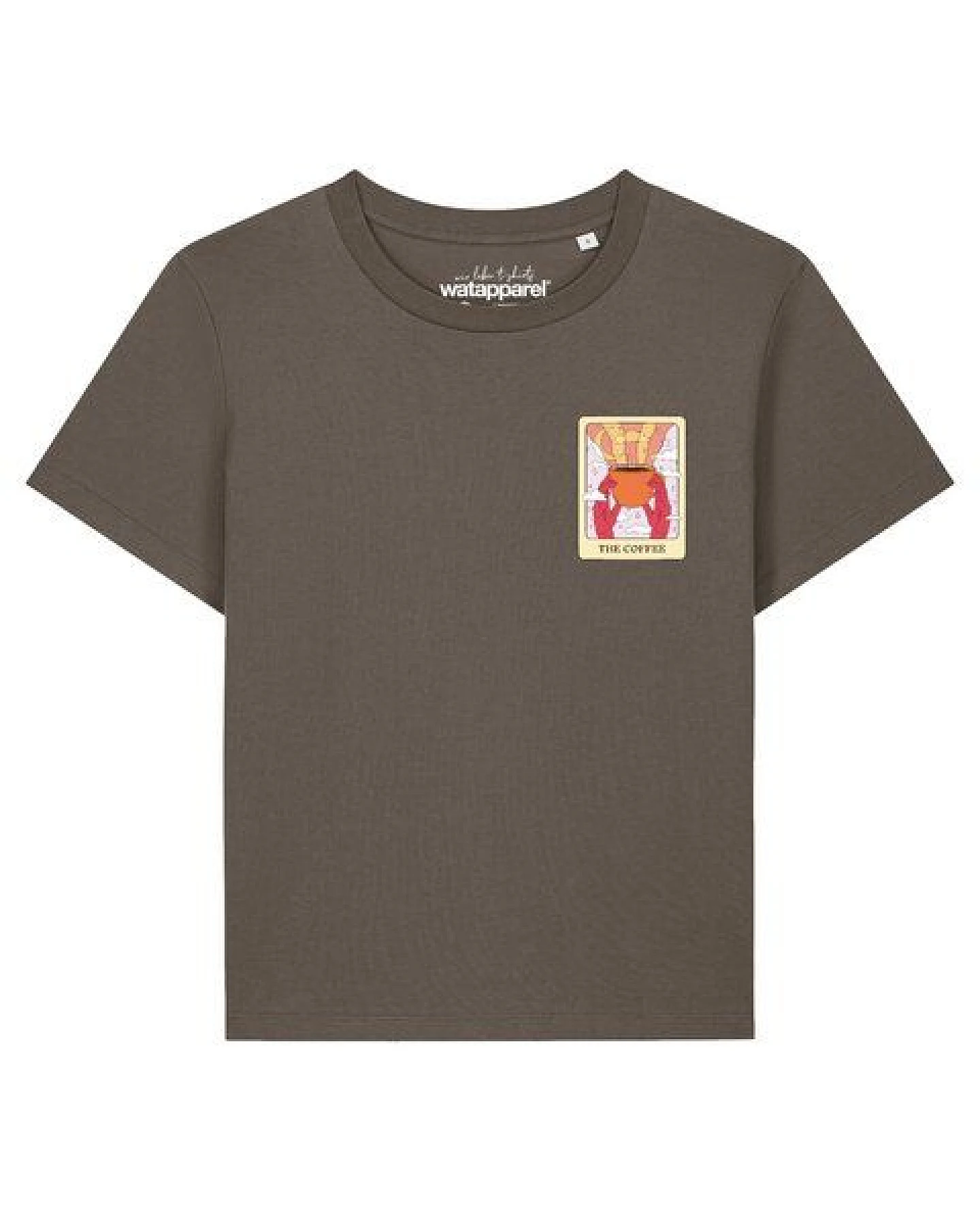 watapparel T-Shirt Frauen Tarot The Coffee – Ansicht 2