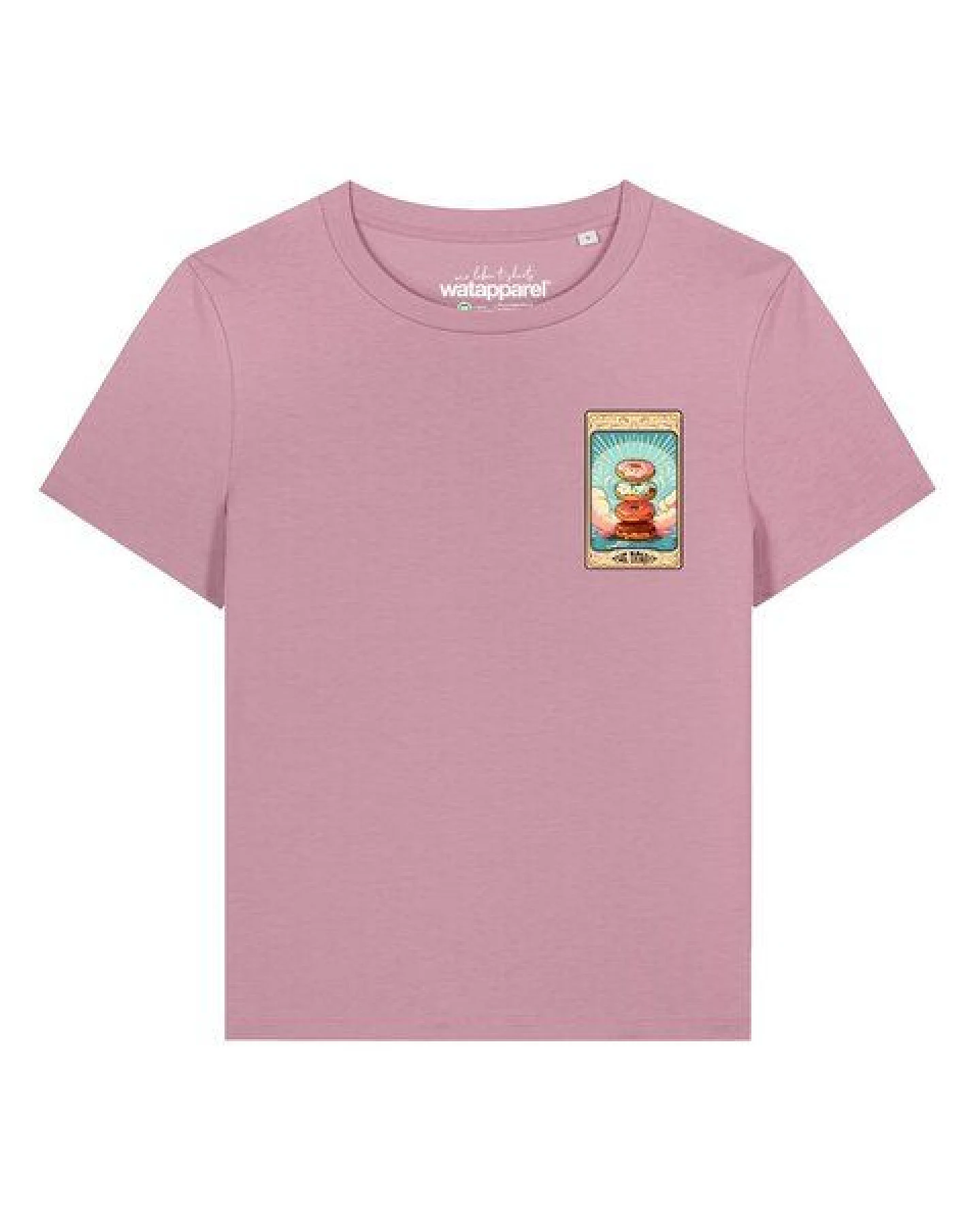 watapparel T-Shirt Frauen Tarot The Donut – Ansicht 2