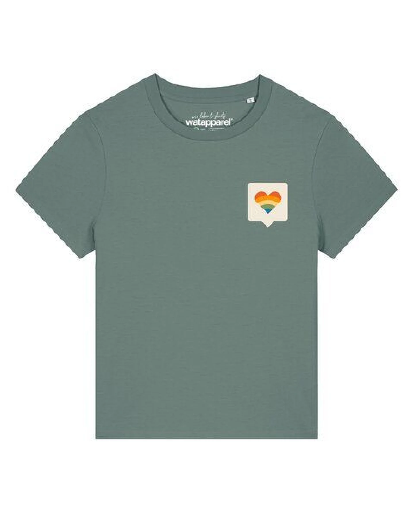watapparel T-Shirt Frauen Von Herzen – Ansicht 2