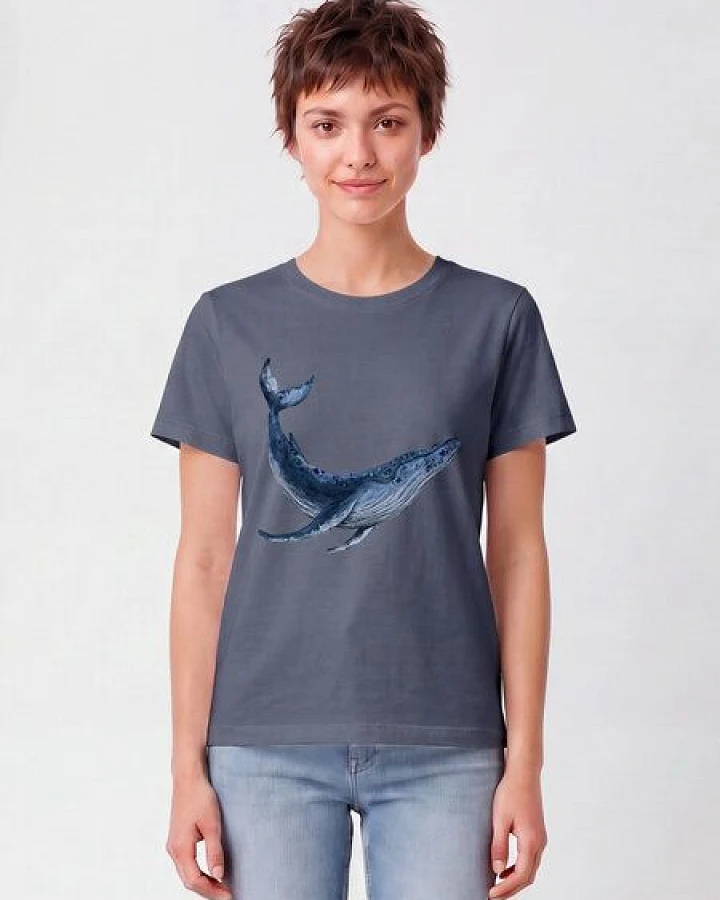 watapparel T-Shirt Frauen Wal