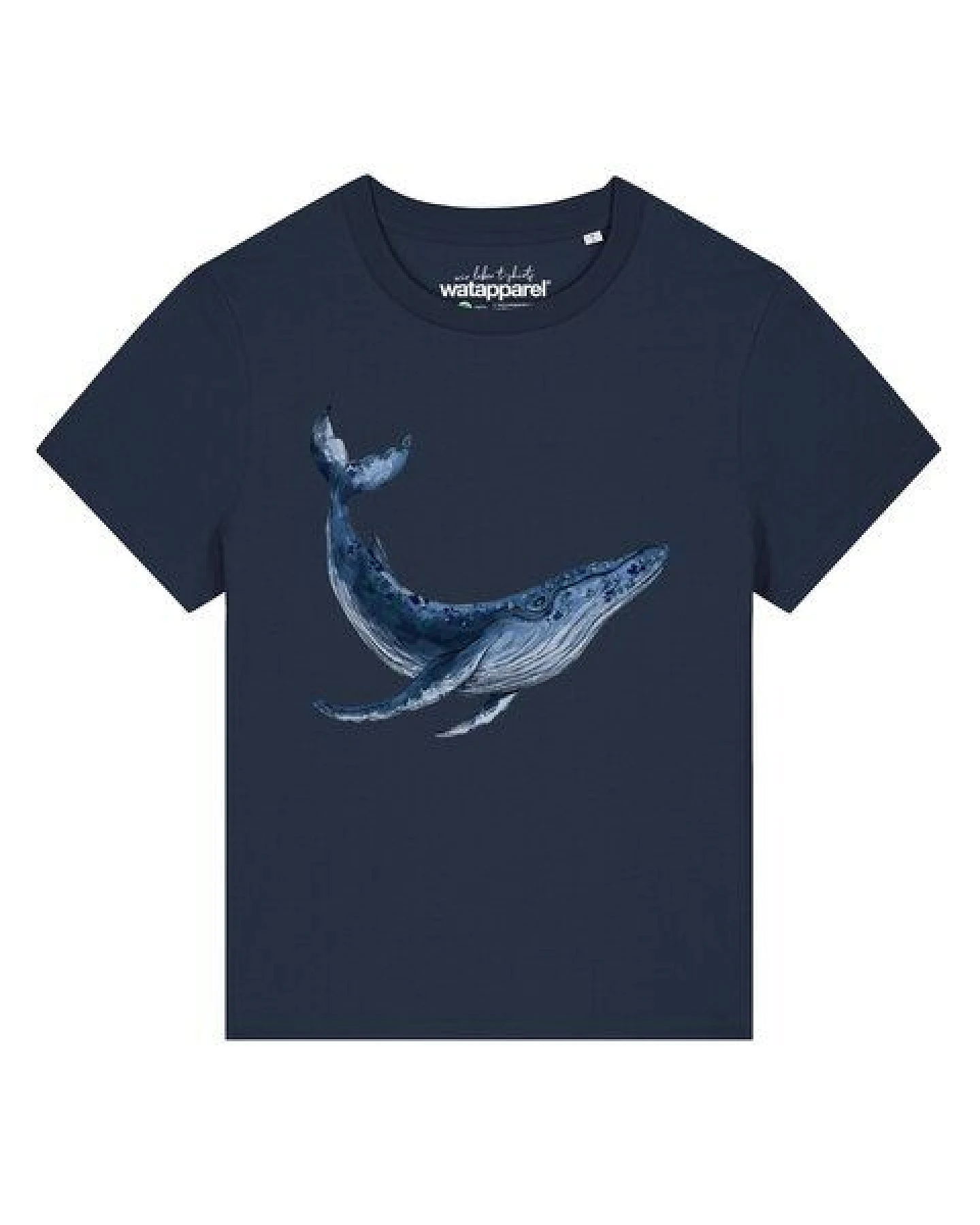 watapparel T-Shirt Frauen Wal – Ansicht 2