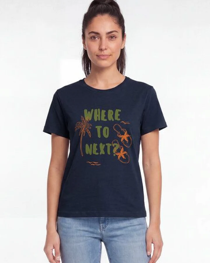 watapparel T-Shirt Frauen Where to next
