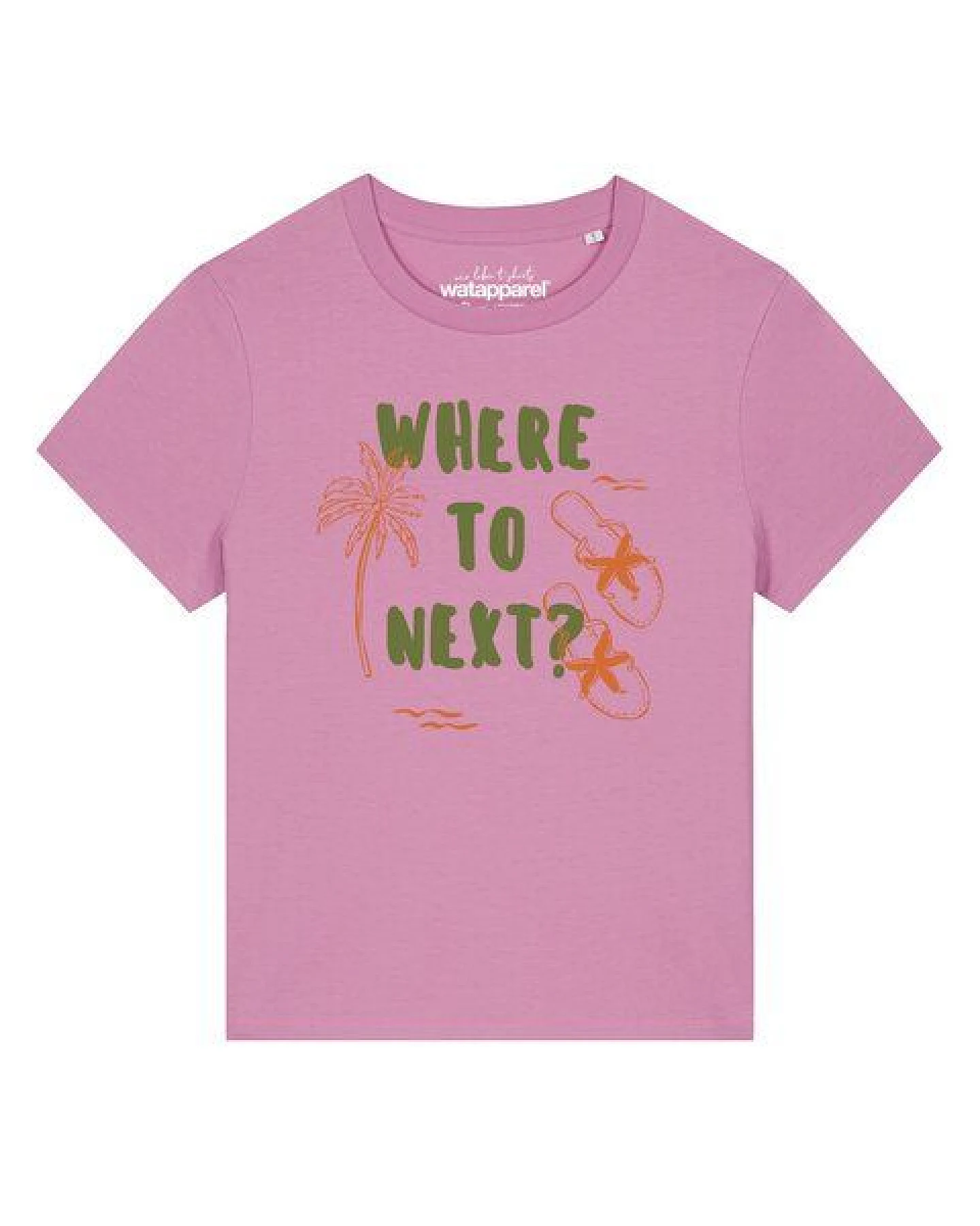 watapparel T-Shirt Frauen Where to next – Ansicht 2