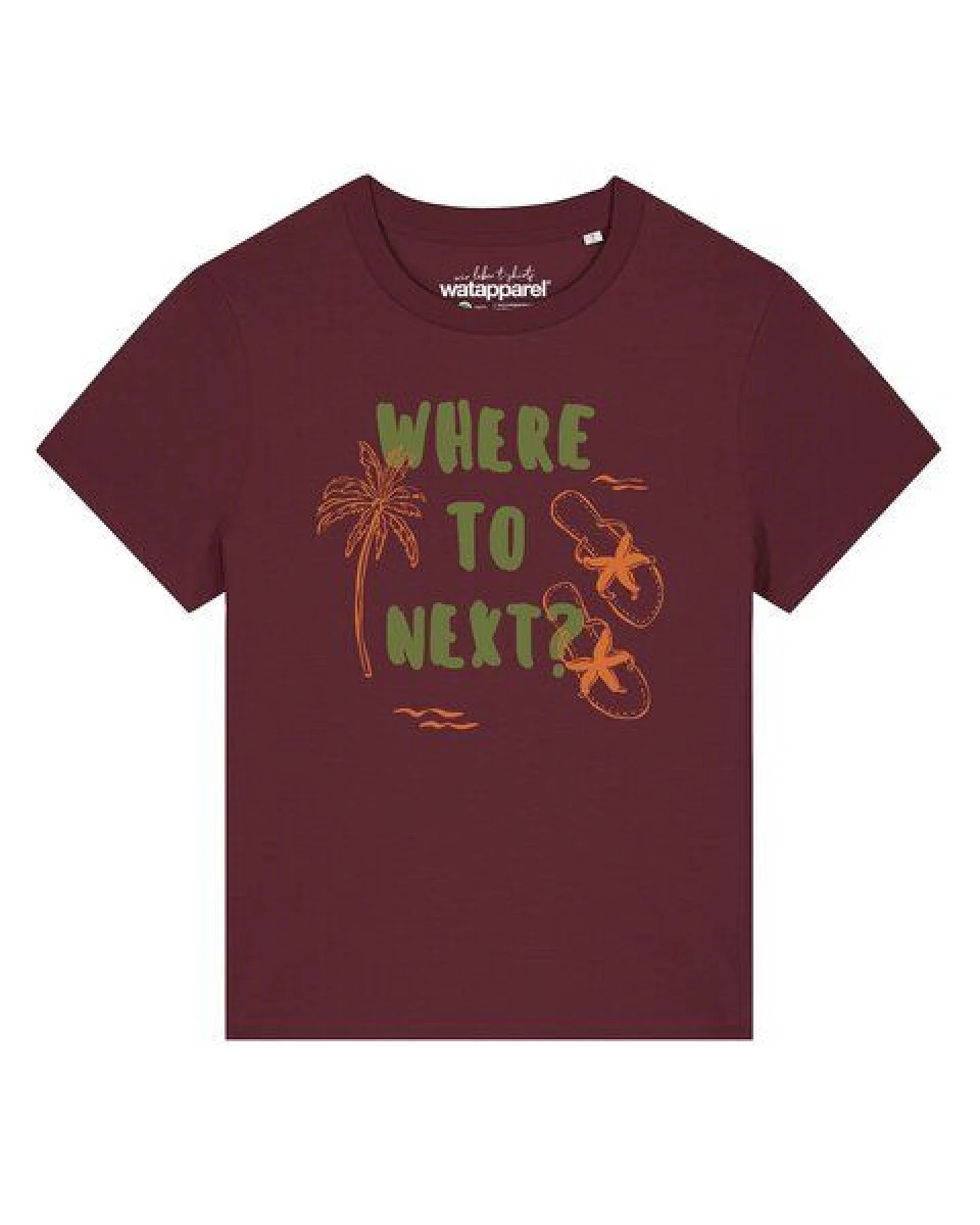 watapparel T-Shirt Frauen Where to next – Ansicht 2