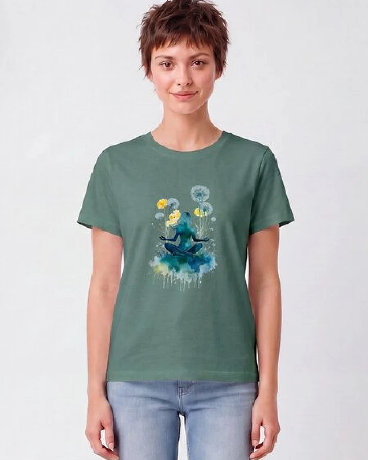watapparel T-Shirt Frauen Yoga & Meditation