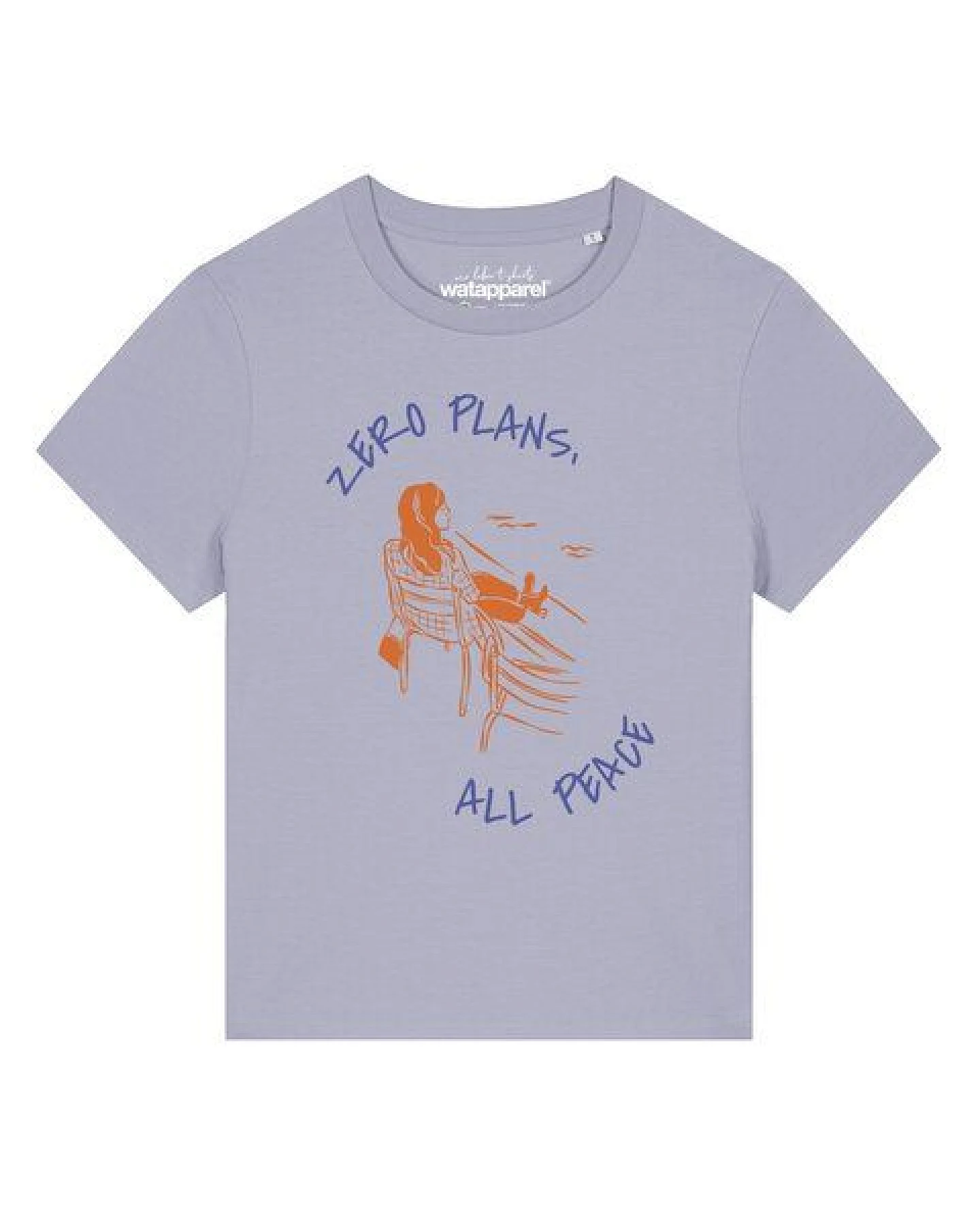 watapparel T-Shirt Frauen Zero plans all peace – Ansicht 2