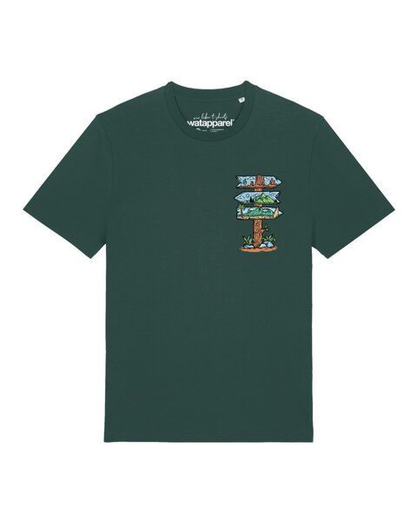 watapparel T-Shirt Unisex Adventure is everywhere – Ansicht 2
