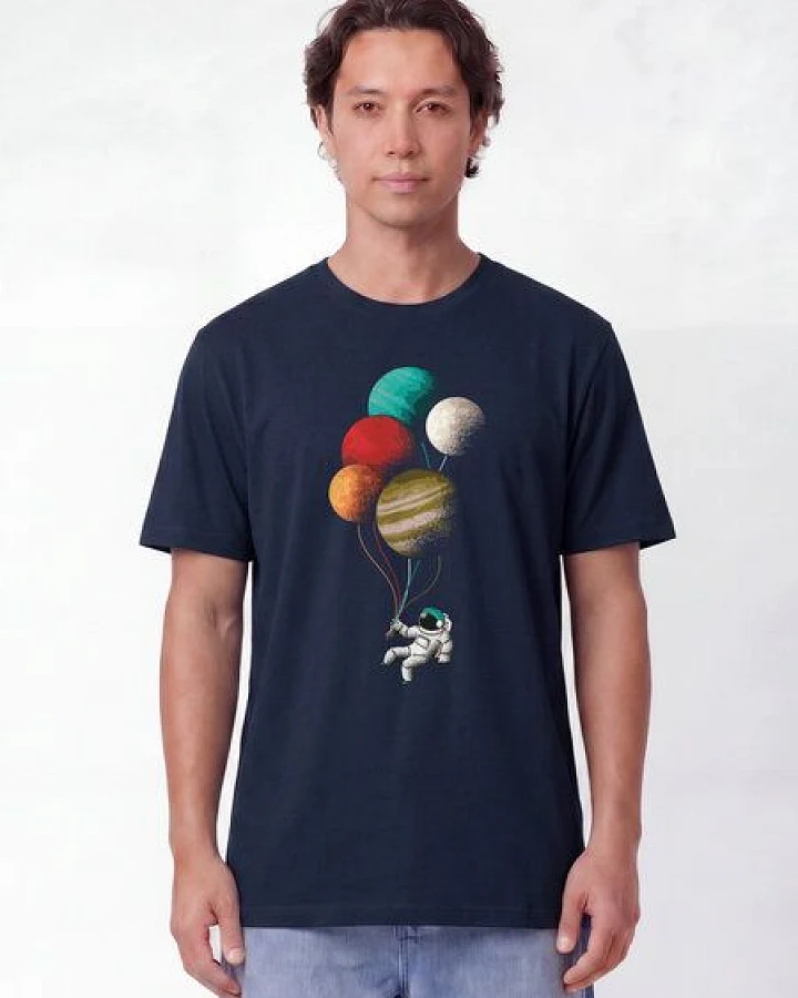 Produktseite: watapparel T-Shirt Unisex Balloon Spaceman