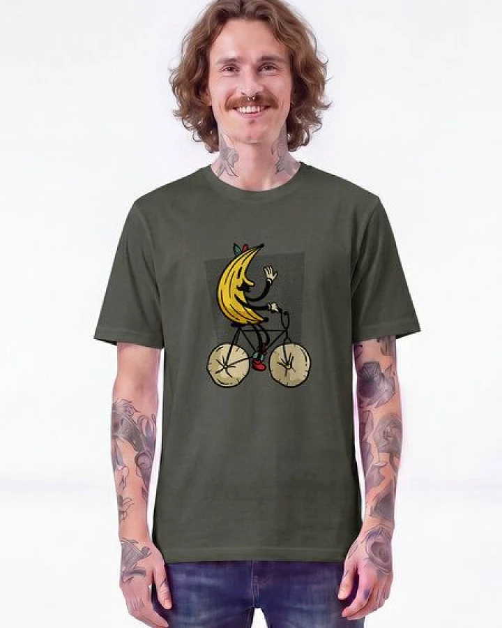 Produktseite: watapparel T-Shirt Unisex Banana Rider