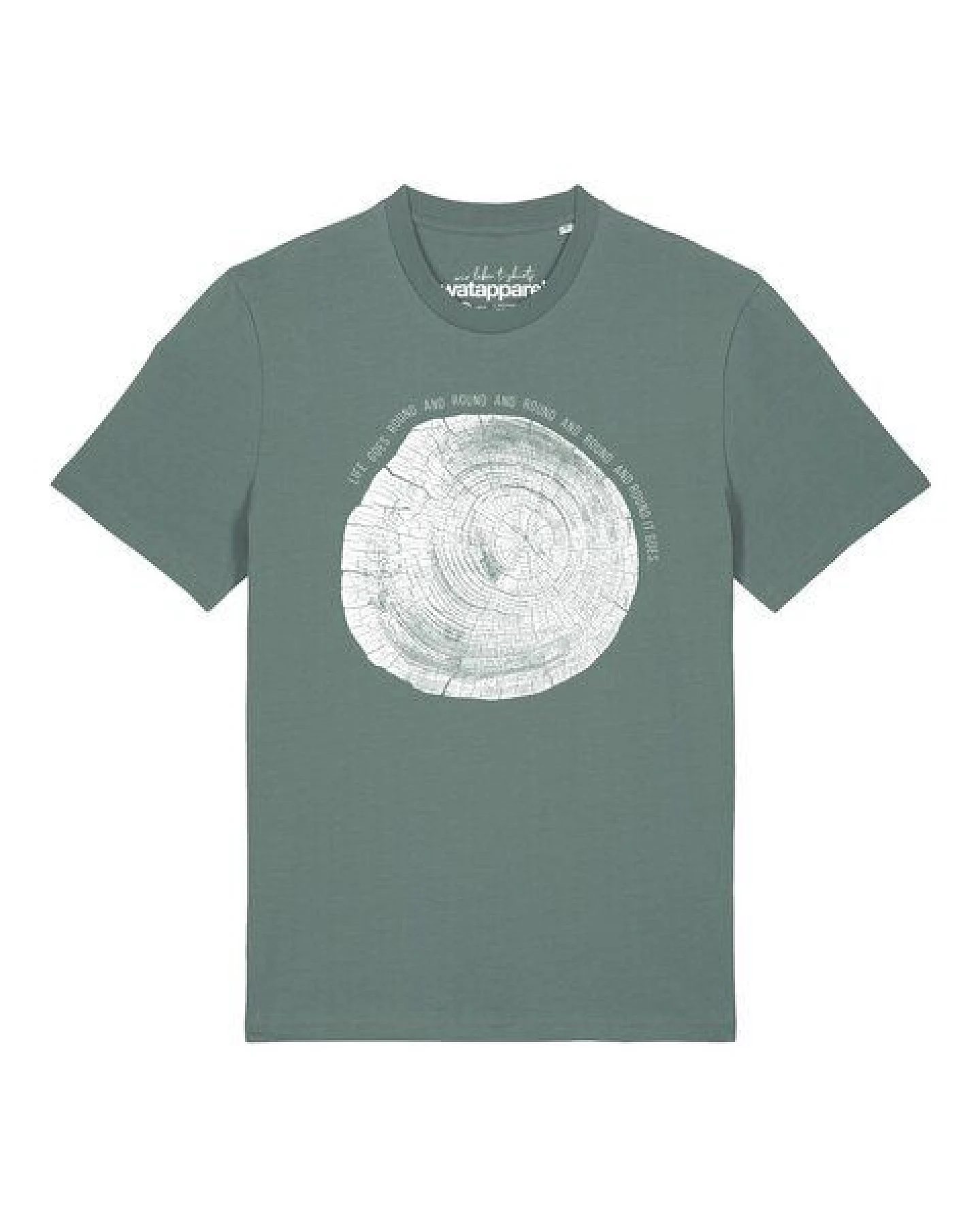 watapparel T-Shirt Unisex Baumscheibe – Ansicht 2