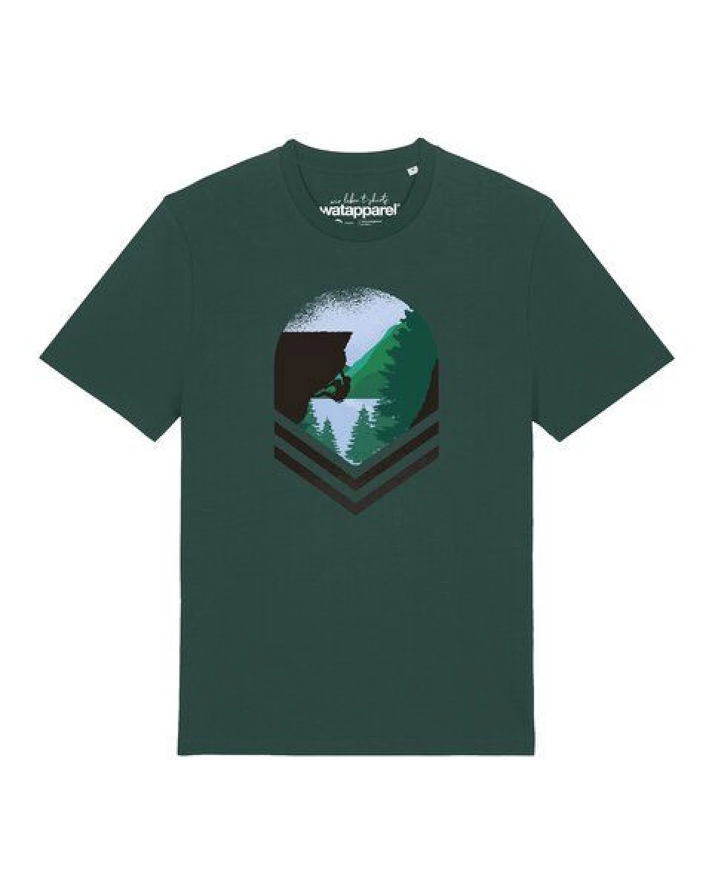 watapparel T-Shirt Unisex Bay Climbing – Ansicht 2