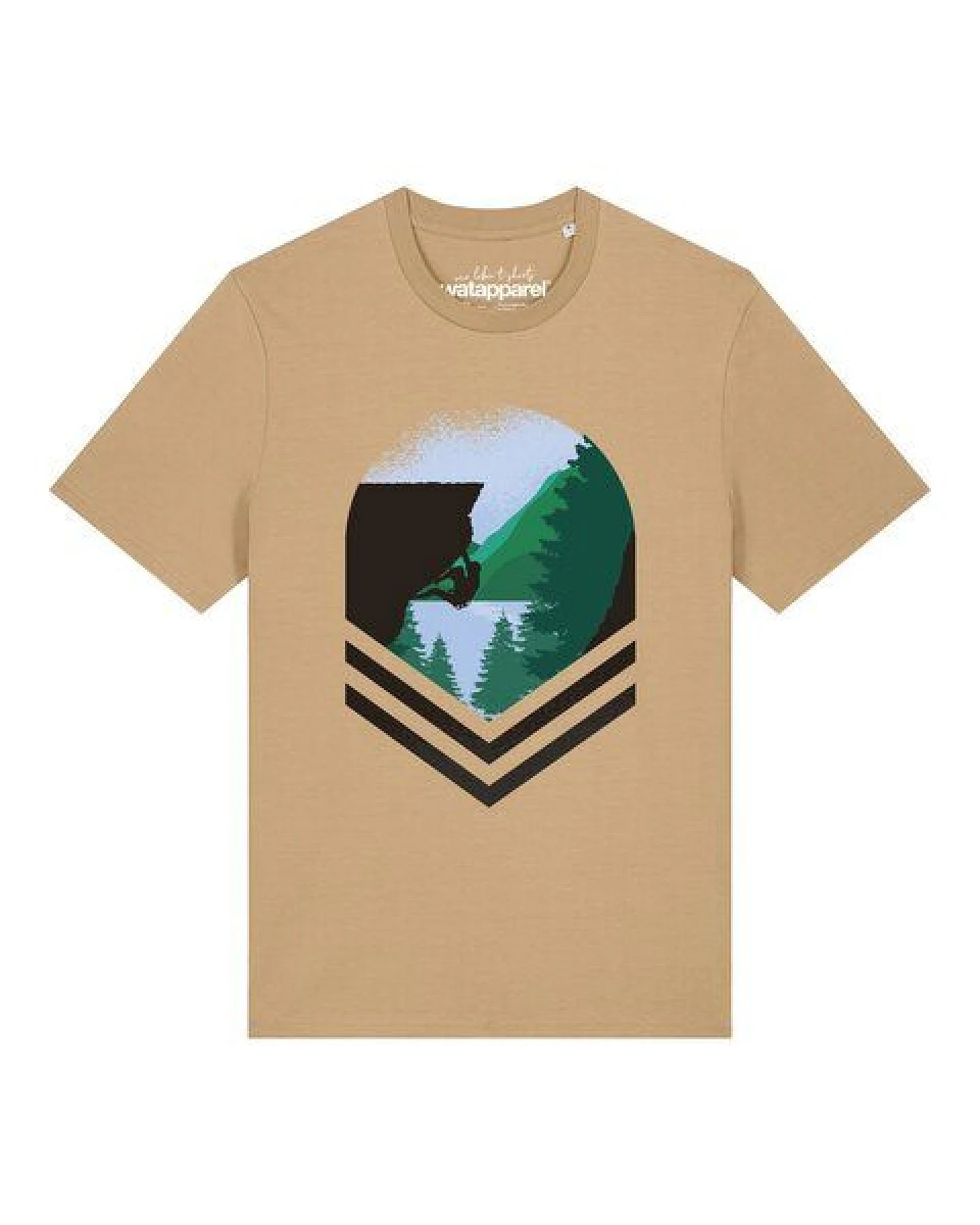 watapparel T-Shirt Unisex Bay Climbing – Ansicht 2