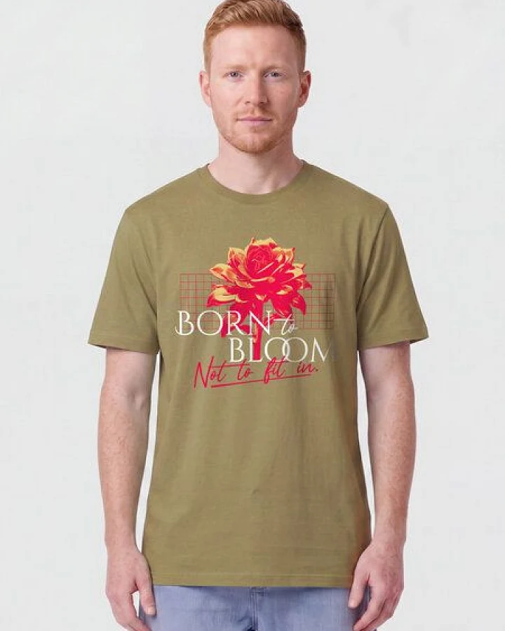 Produktseite: watapparel T-Shirt Unisex Born to bloom