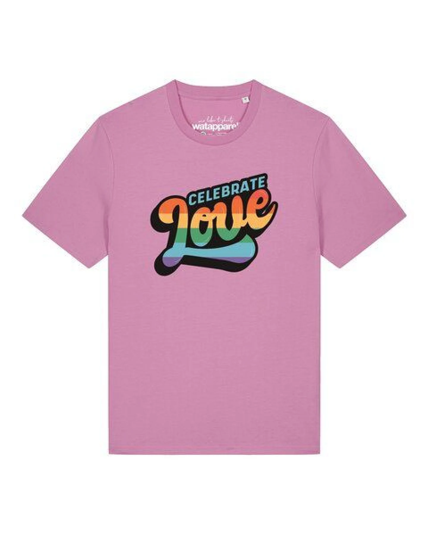watapparel T-Shirt Unisex Celebrate Love – Ansicht 2