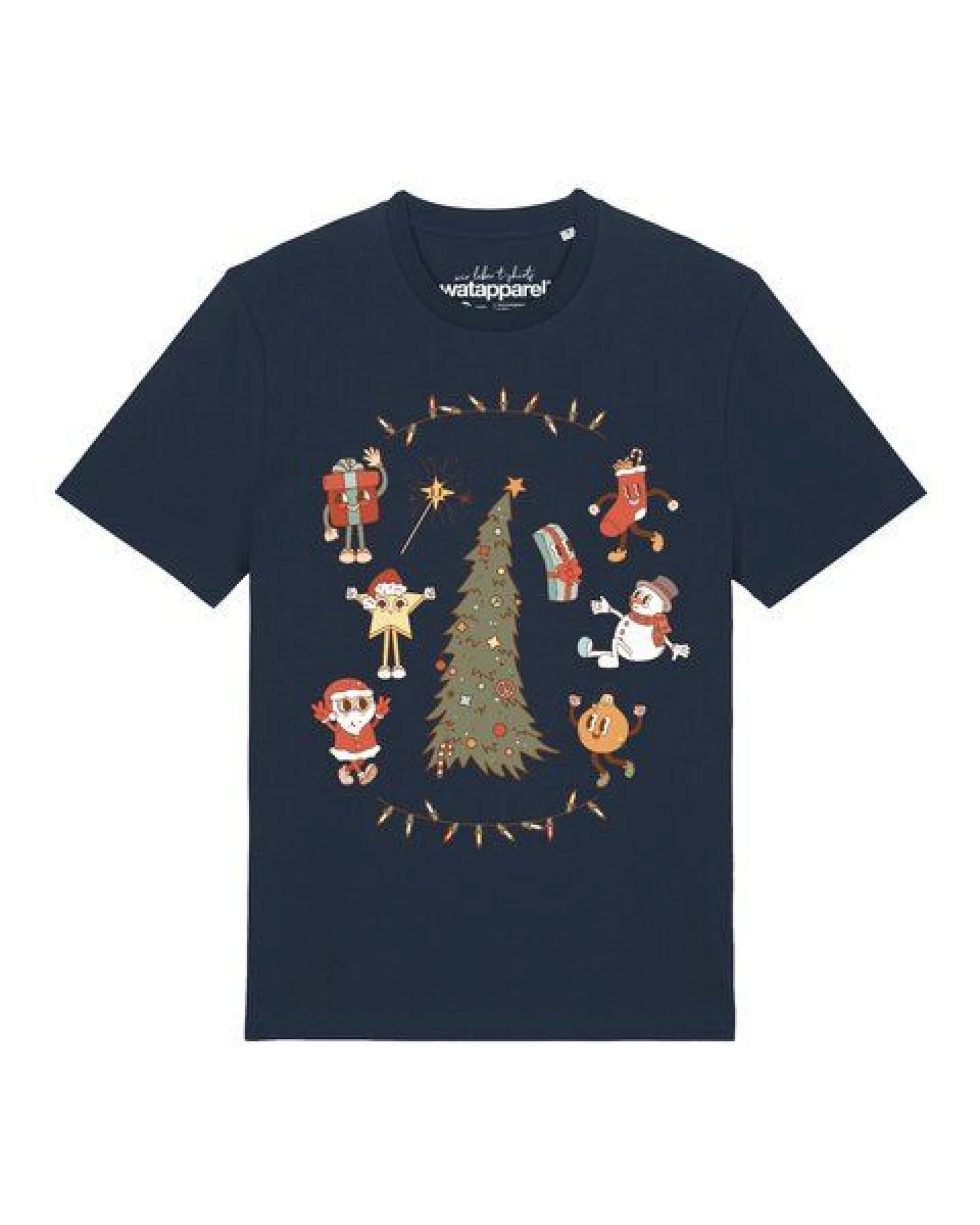 watapparel T-Shirt Unisex Christmas 2024 – Ansicht 2