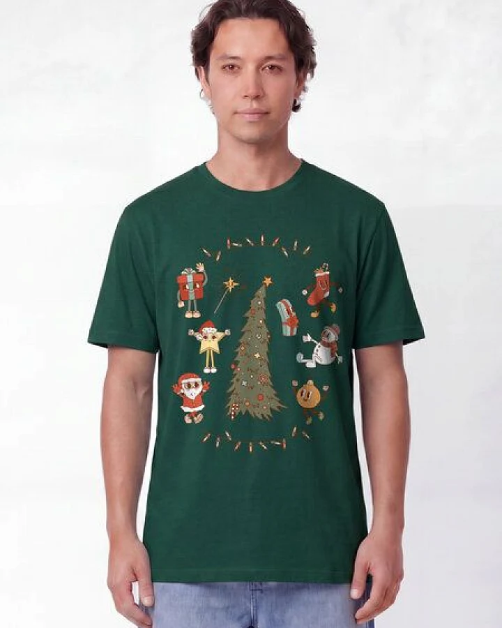 Produktseite: watapparel T-Shirt Unisex Christmas 2024