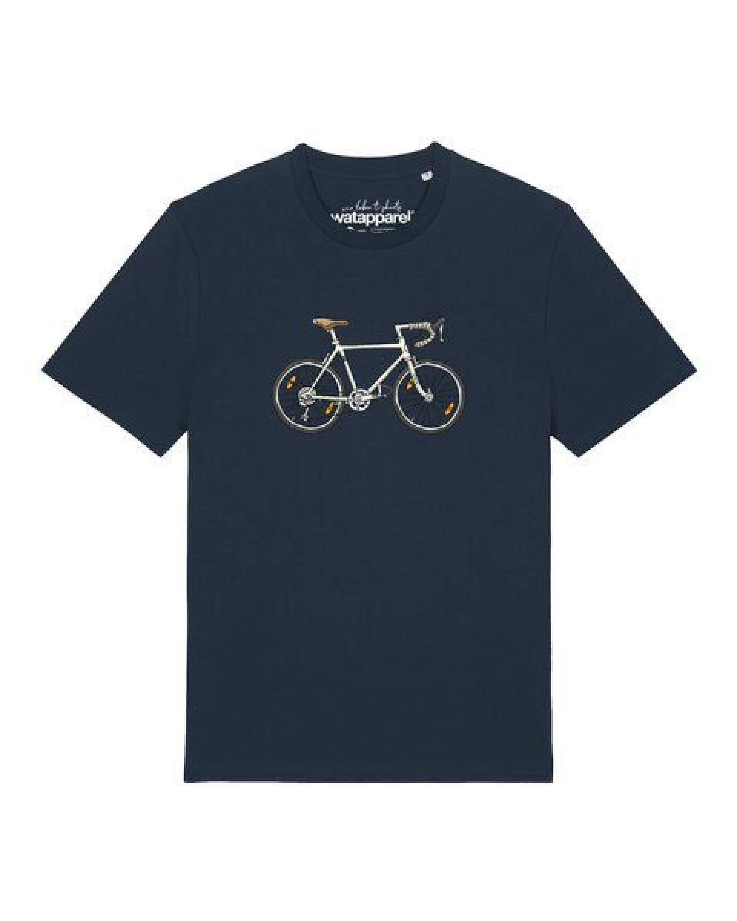 watapparel T-Shirt Unisex Doodle Bike – Ansicht 2