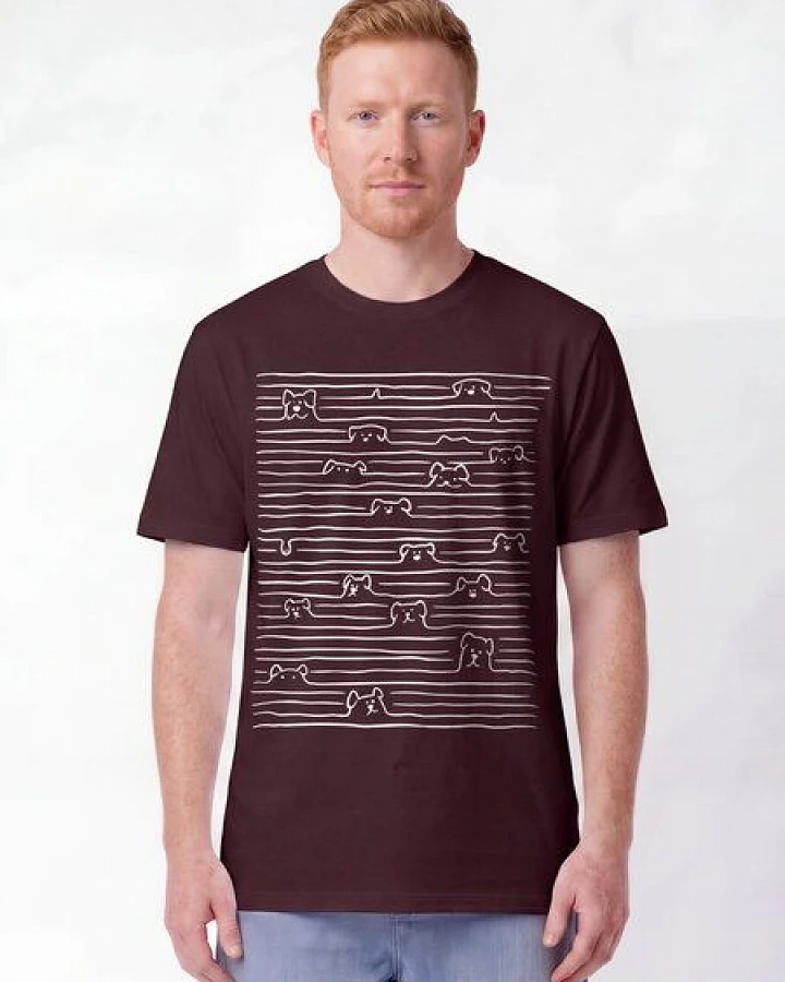 Produktseite: watapparel T-Shirt Unisex Doodle Dogs