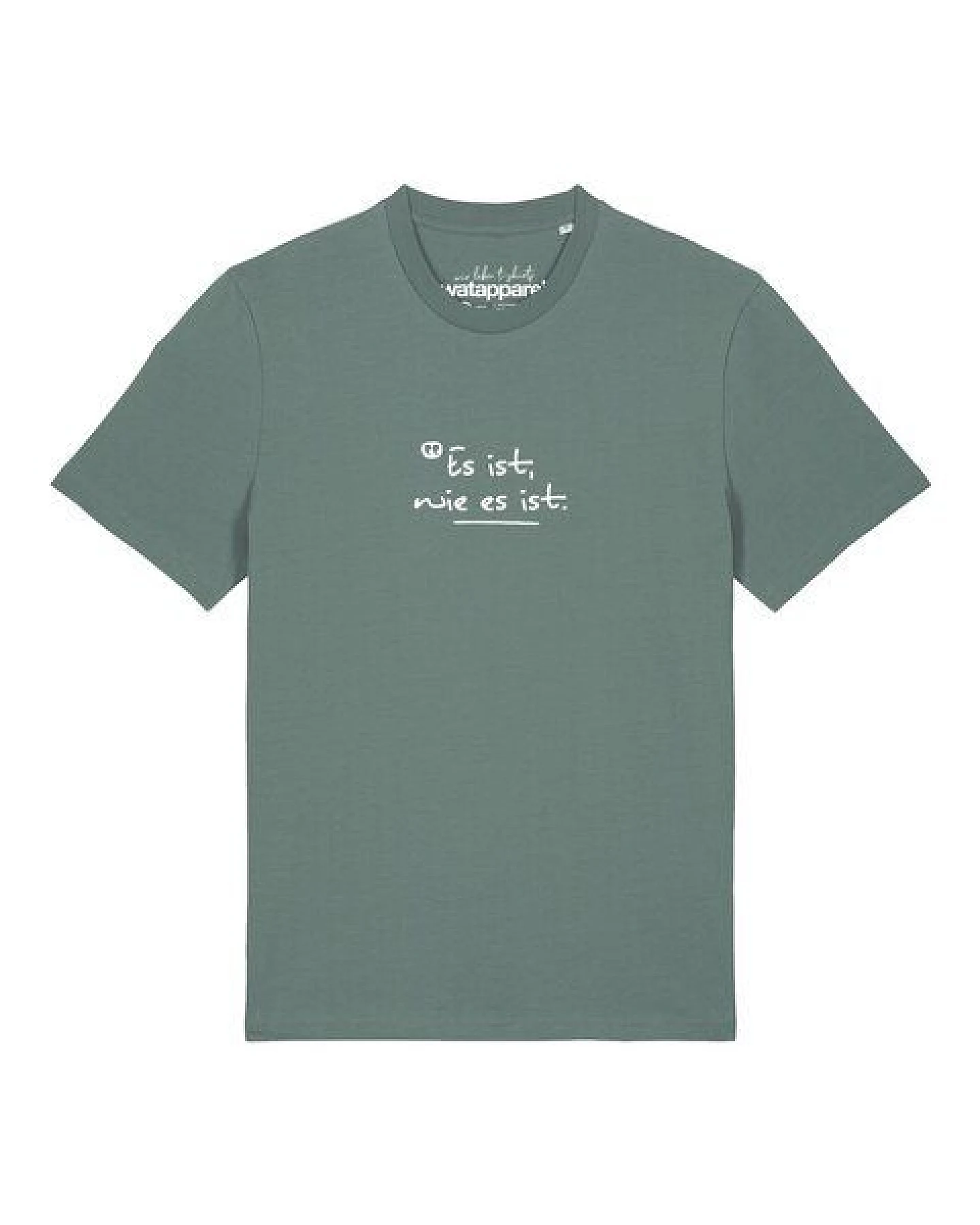 watapparel T-Shirt Unisex Es ist wie es ist – Ansicht 2