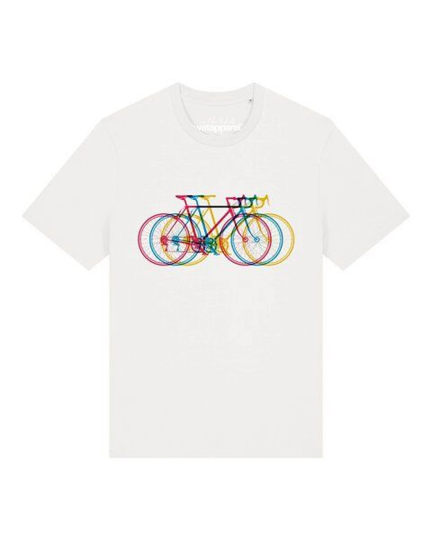 watapparel T-Shirt Unisex Fahrräder – Ansicht 2
