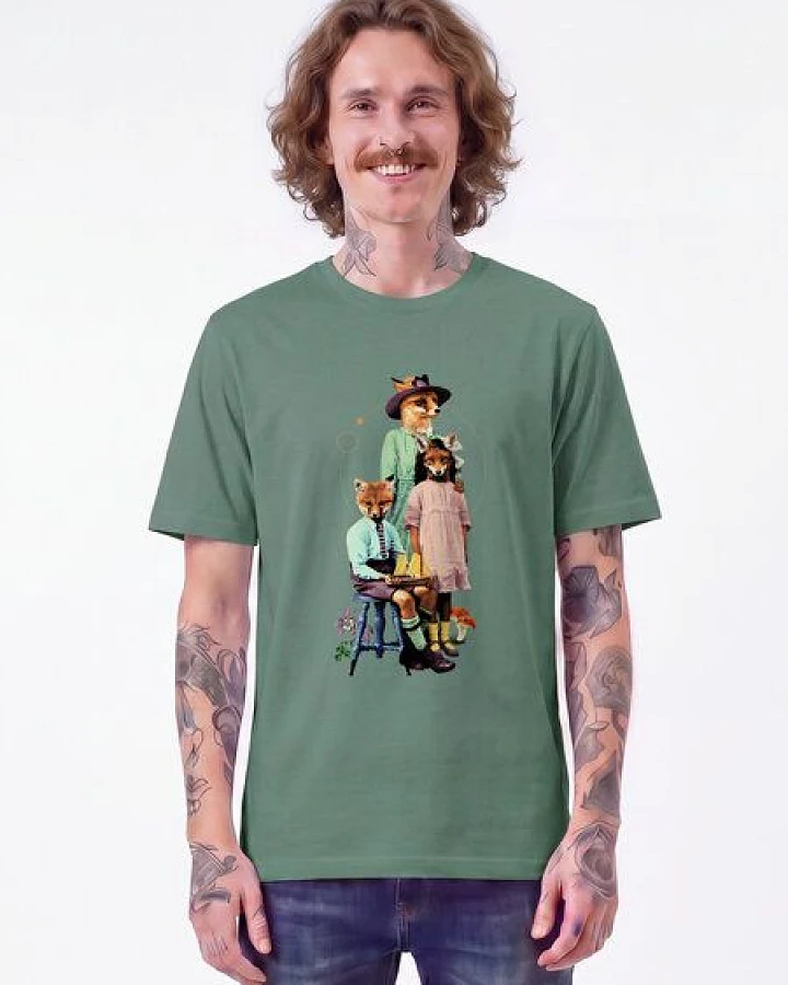Produktseite: watapparel T-Shirt Unisex Fancy Fox
