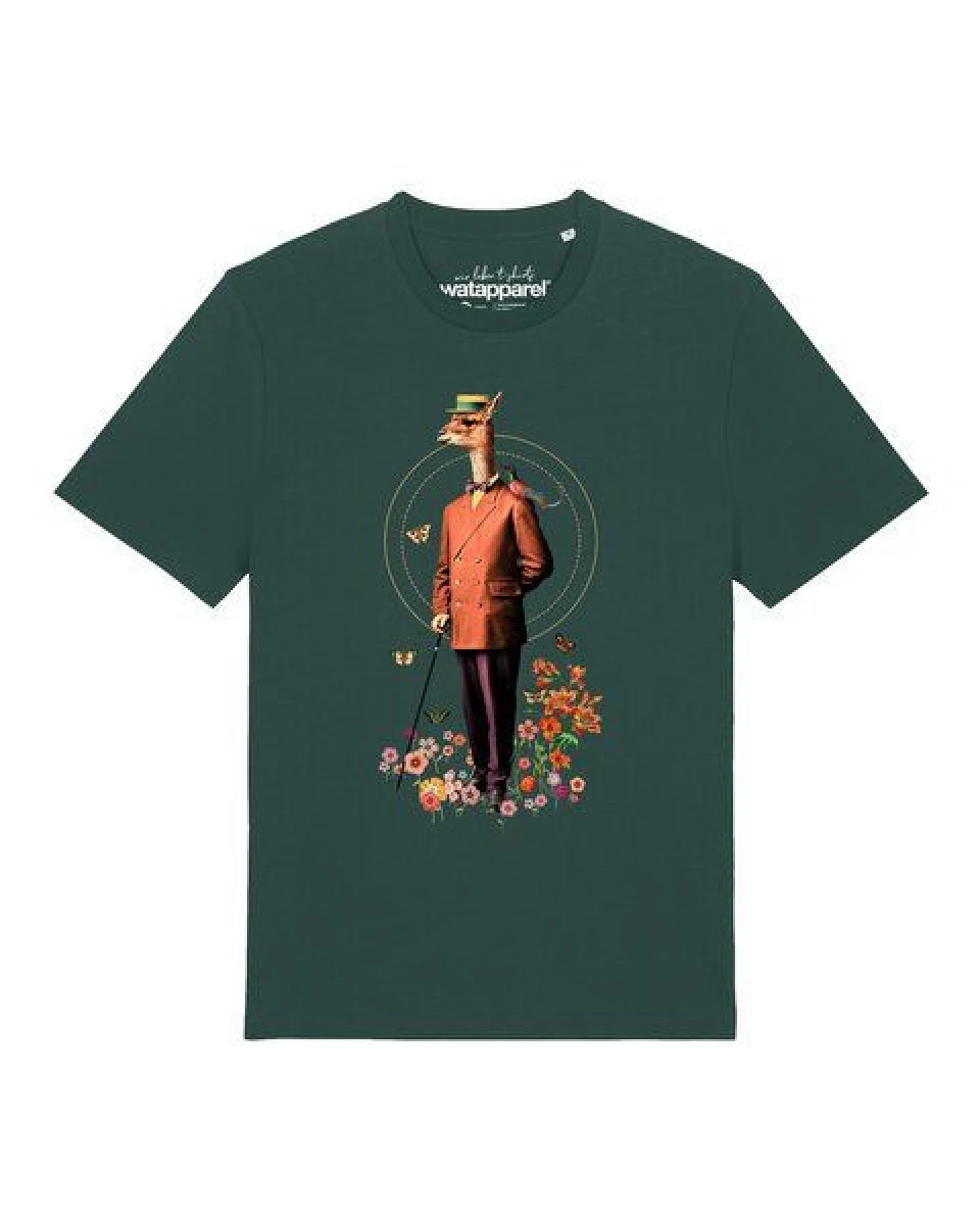 watapparel T-Shirt Unisex Fancy Llama – Ansicht 2
