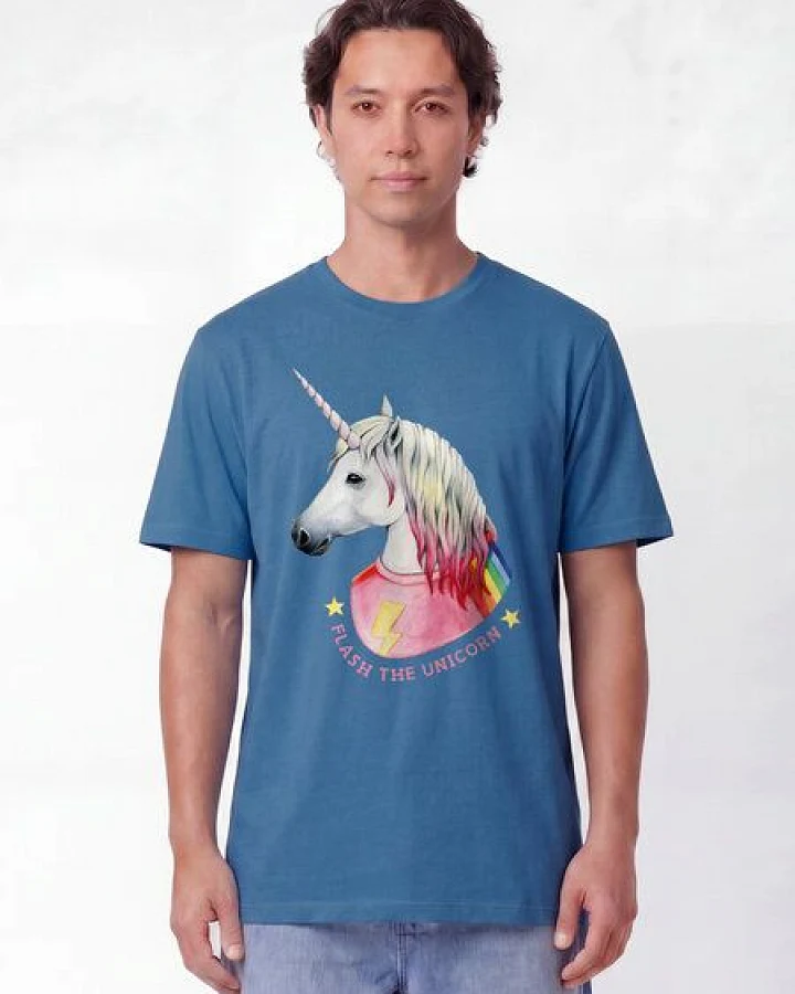 watapparel T-Shirt Unisex Flash, the unicorn