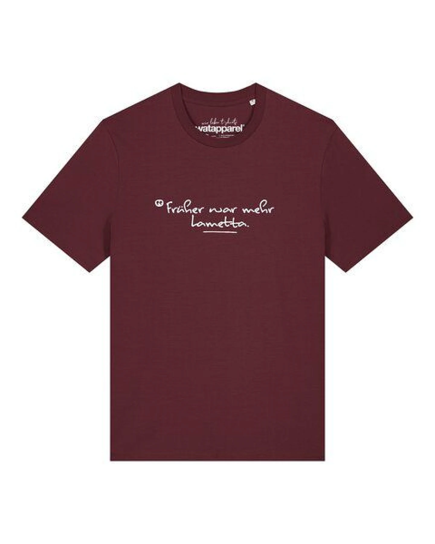 watapparel T-Shirt Unisex Früher war mehr Lametta – Ansicht 2