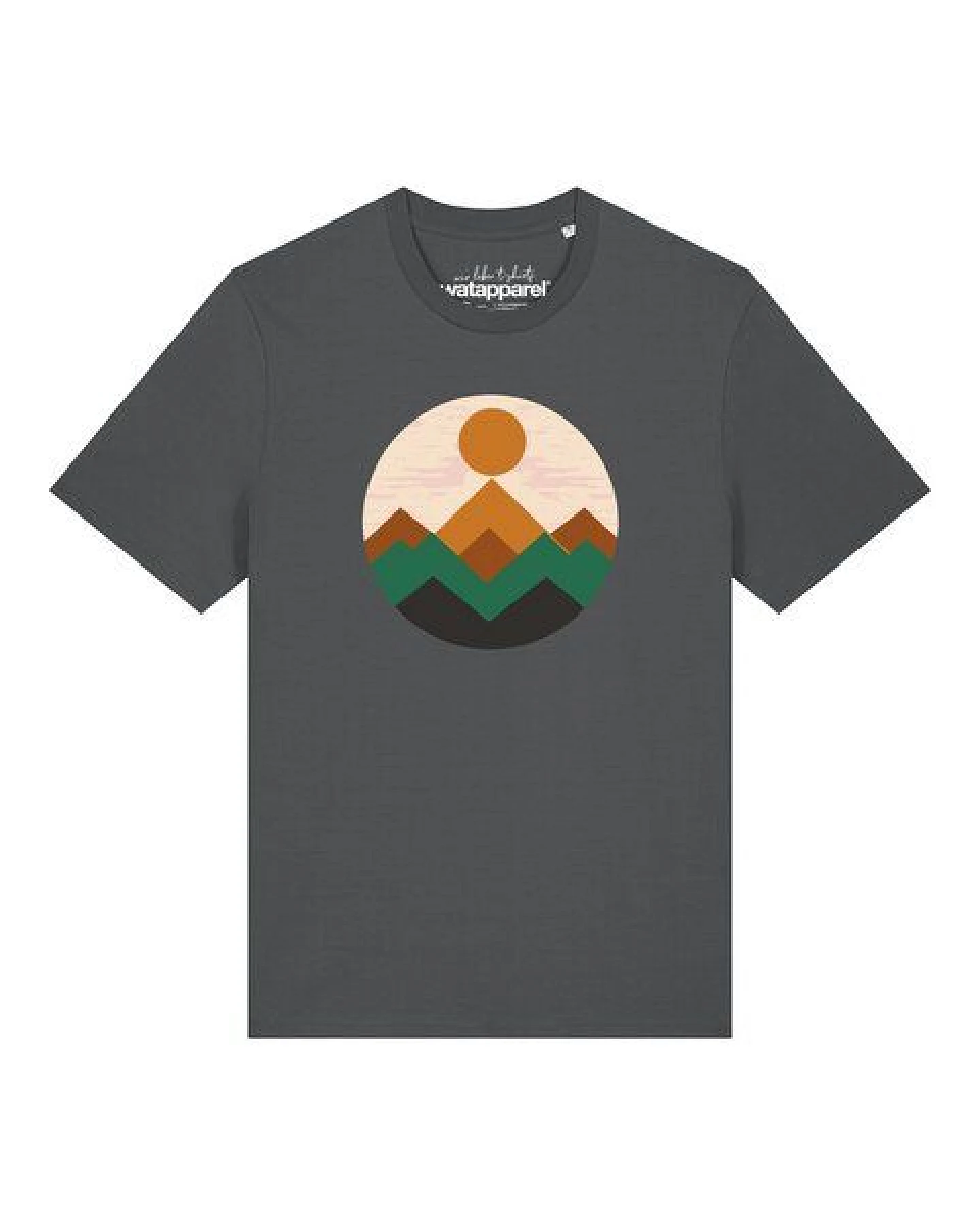 watapparel T-Shirt Unisex Geometric Landscape 2 – Ansicht 2