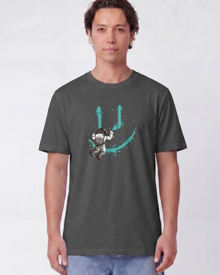 watapparel T-Shirt Unisex Graffiti Astronaut