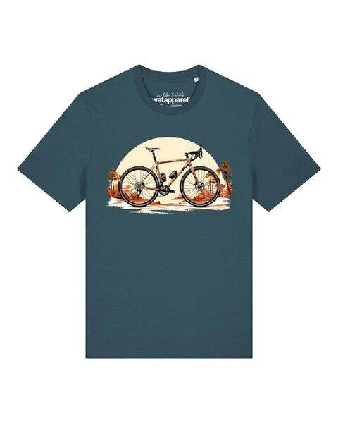 watapparel T-Shirt Unisex Gravelbike – Ansicht 2
