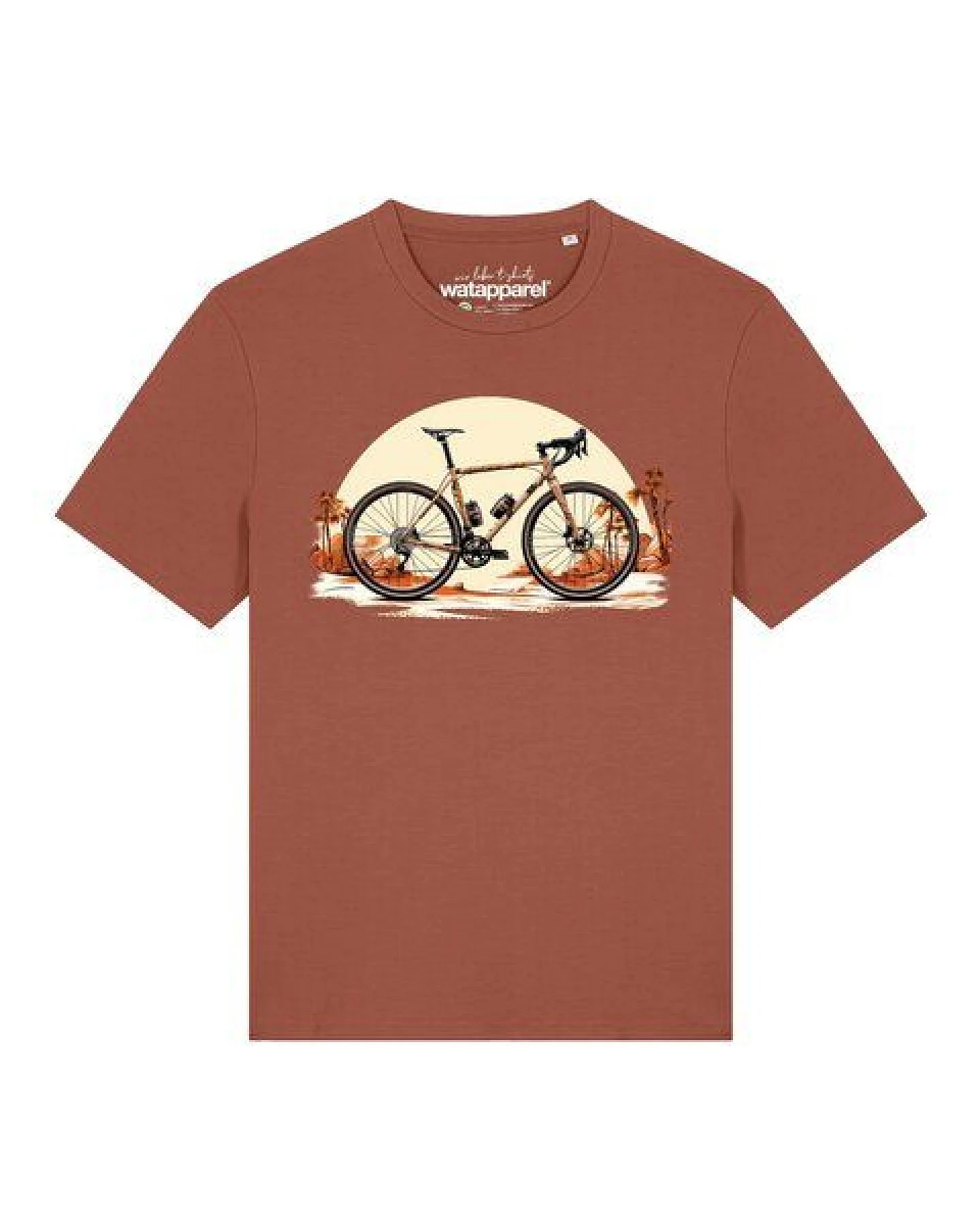 watapparel T-Shirt Unisex Gravelbike – Ansicht 2